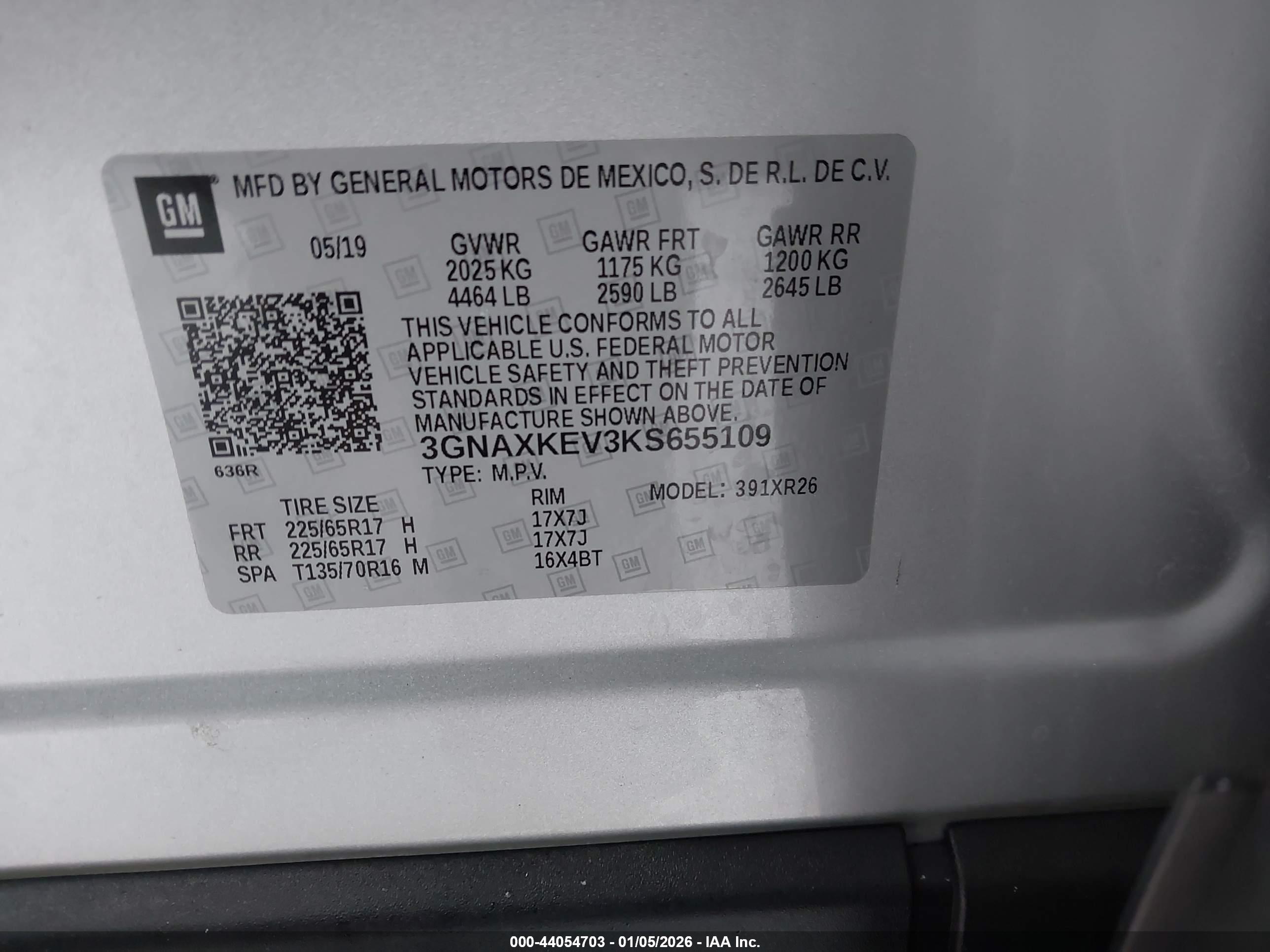 CHEVROLET EQUINOX image 9
