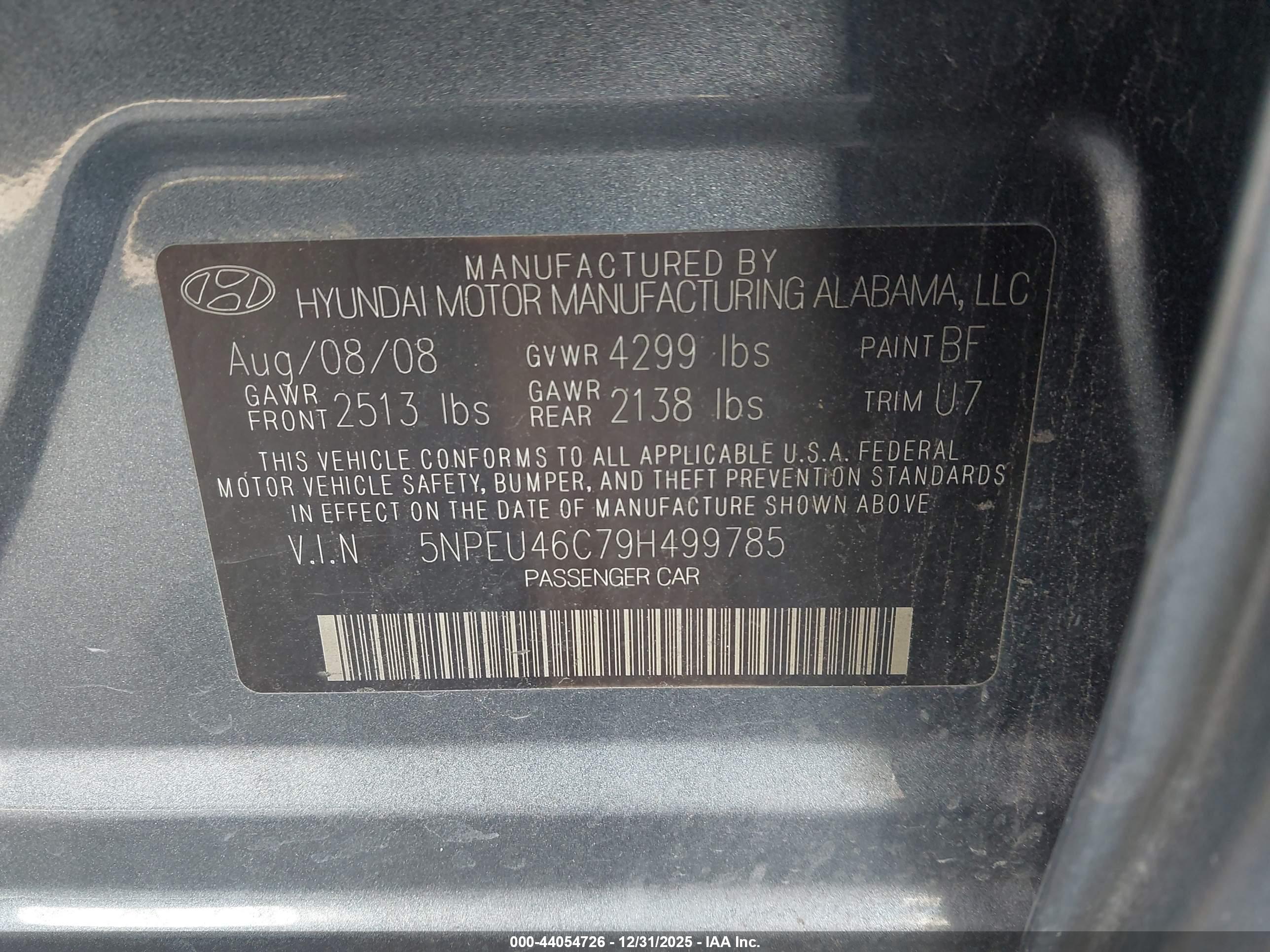 HYUNDAI SONATA image 9