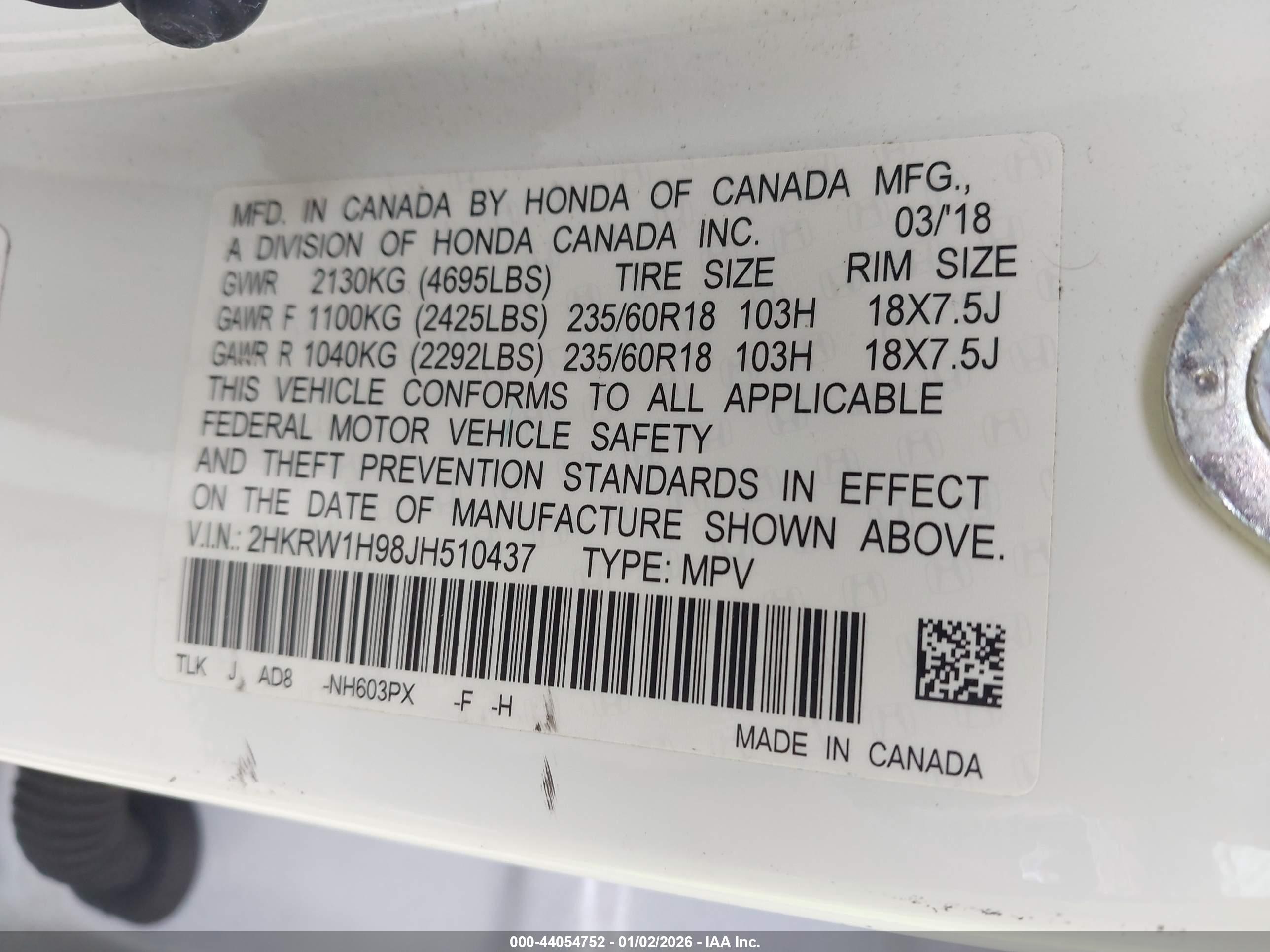 HONDA CR-V image 9