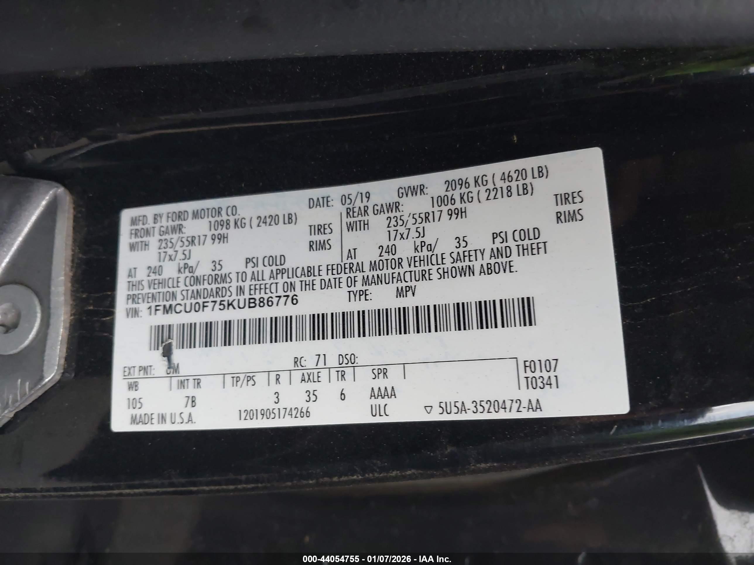 FORD ESCAPE image 9
