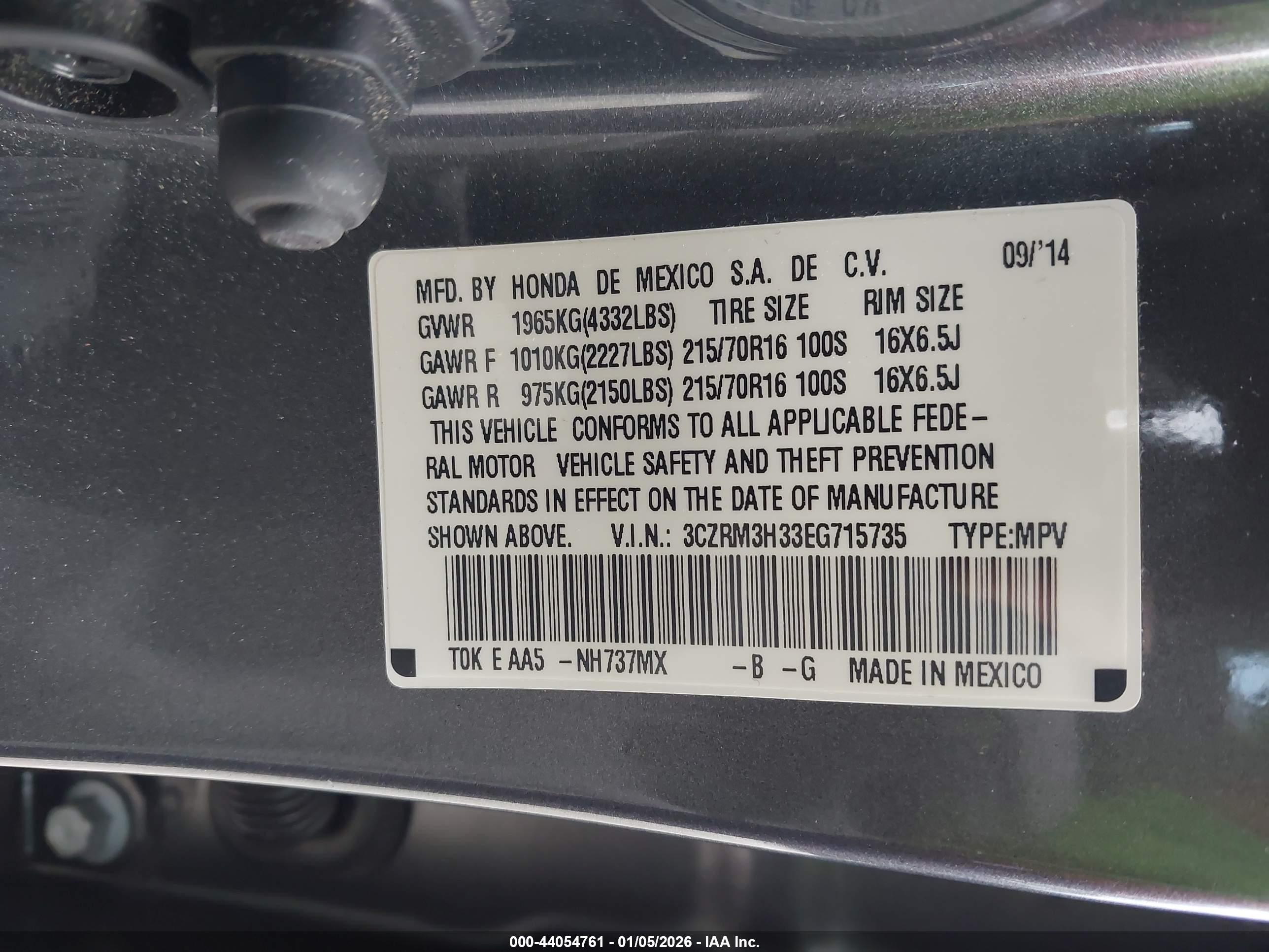 HONDA CR-V image 9