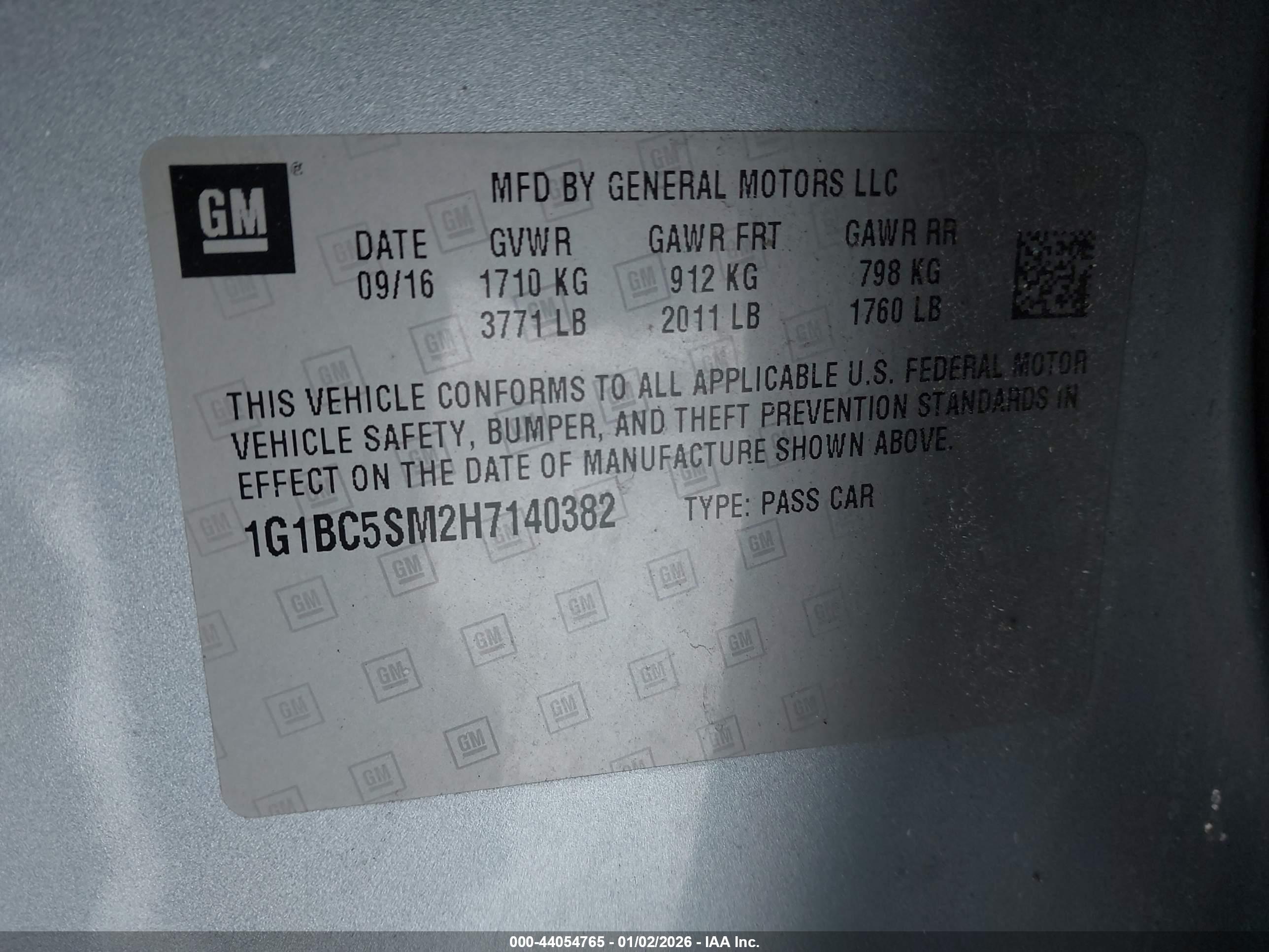CHEVROLET CRUZE image 9