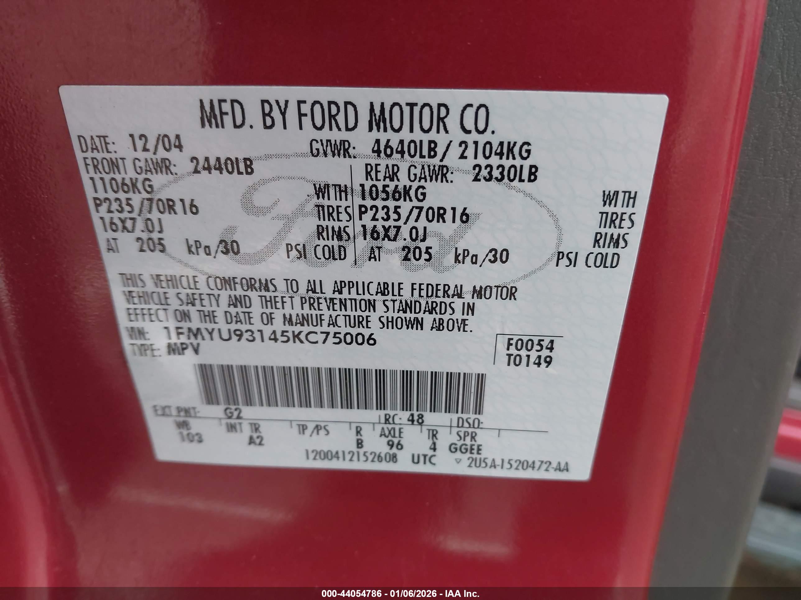 FORD ESCAPE image 9