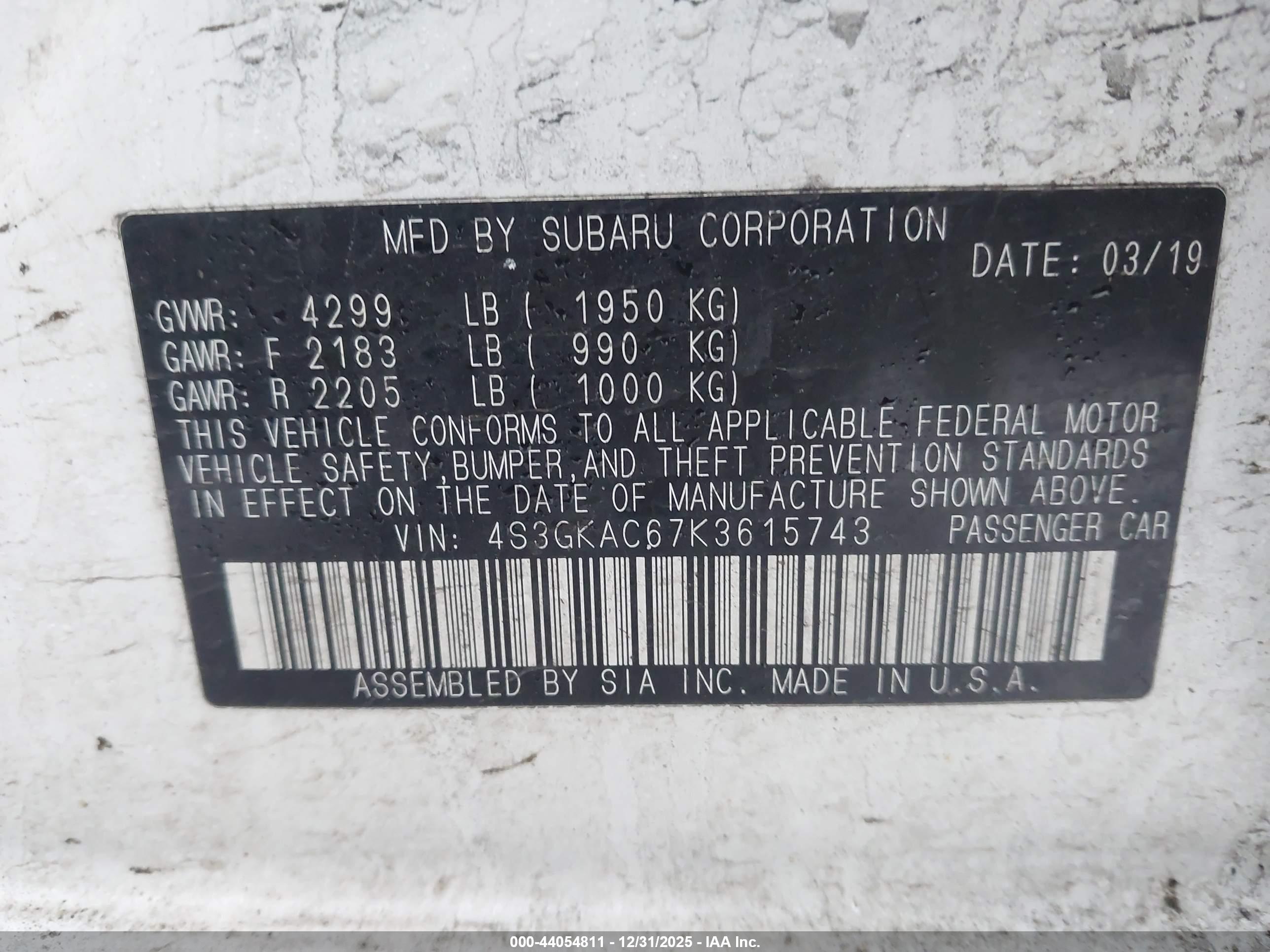 SUBARU IMPREZA image 9
