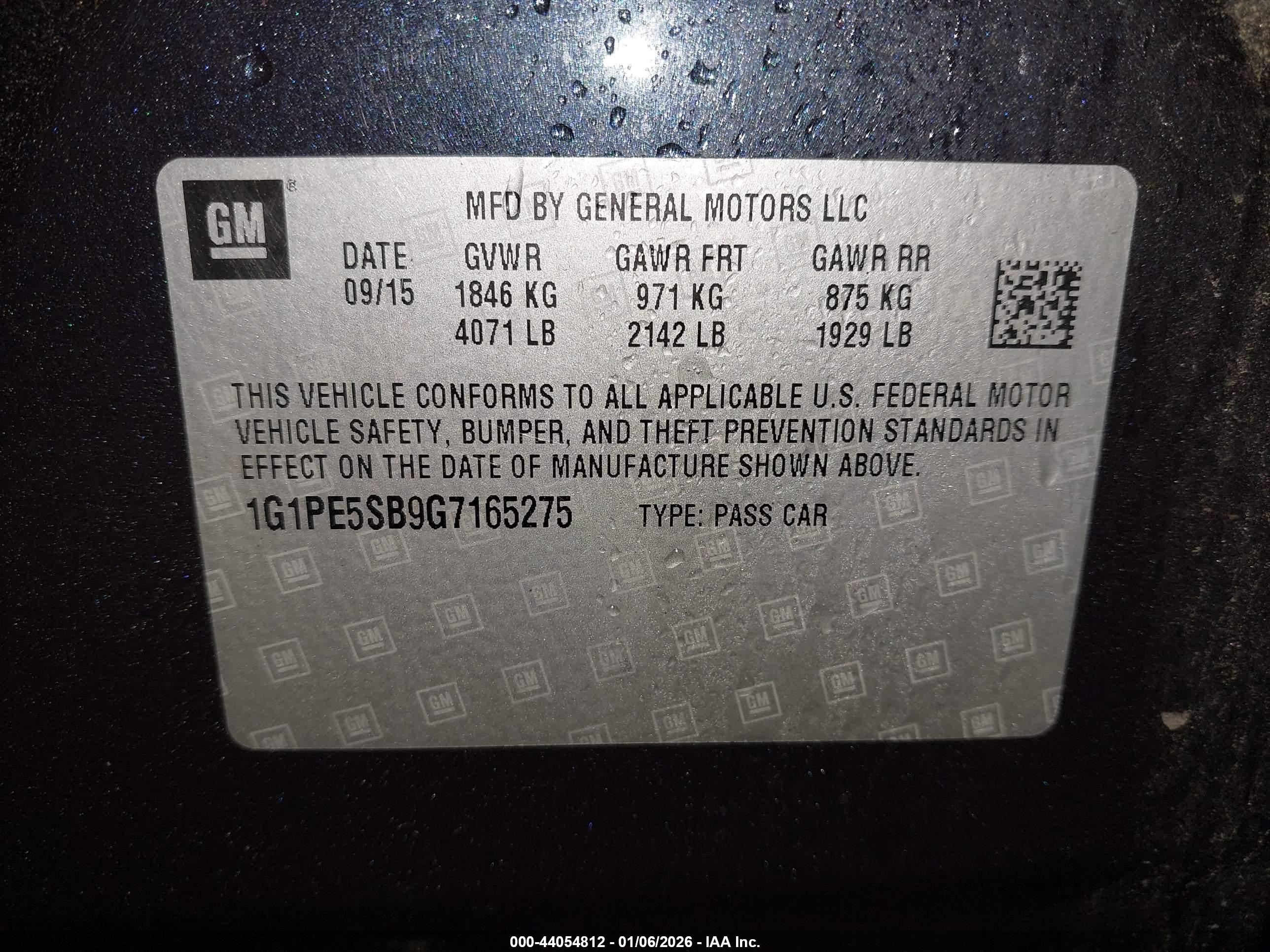 CHEVROLET CRUZE image 9
