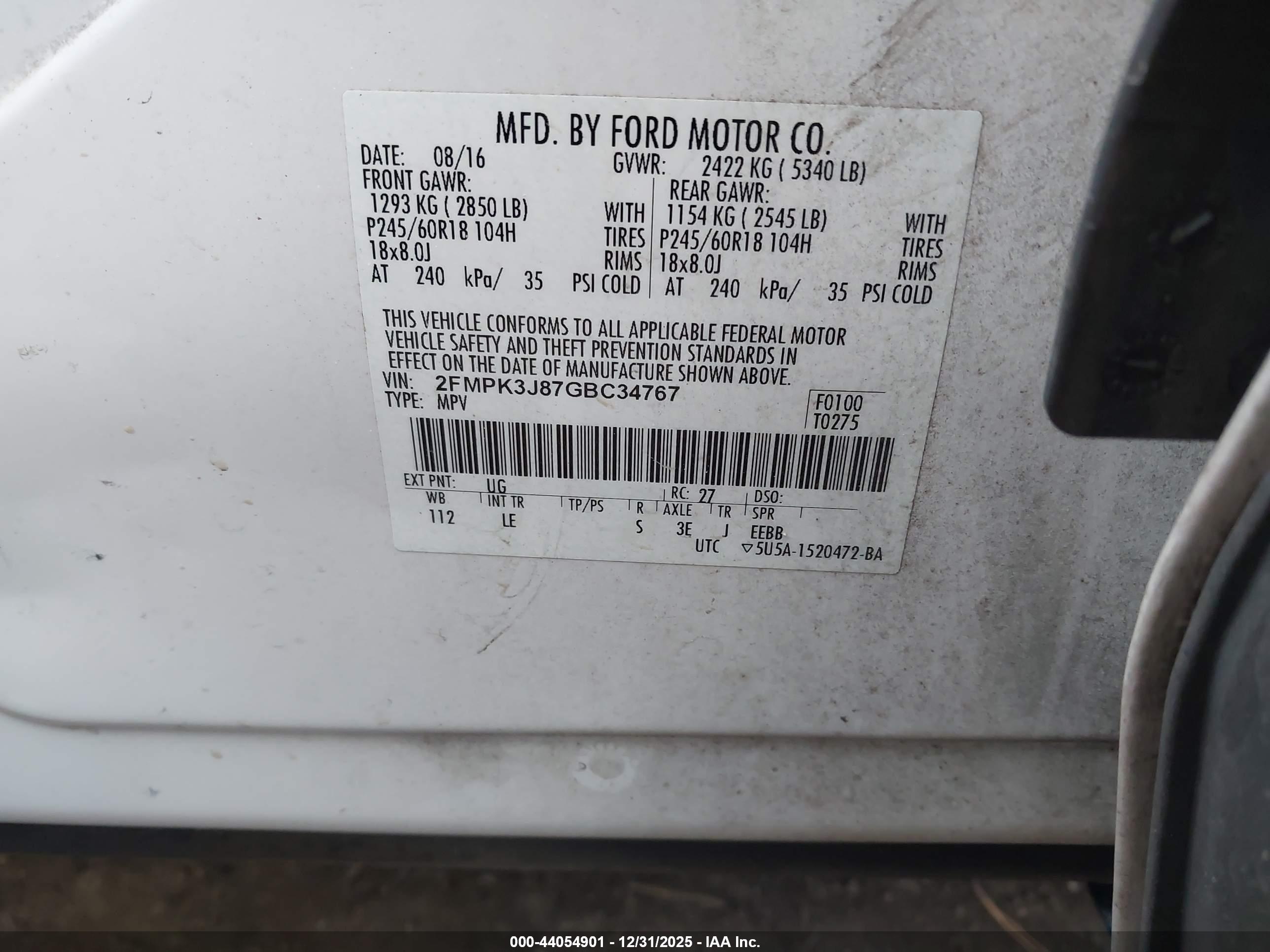 FORD EDGE image 9