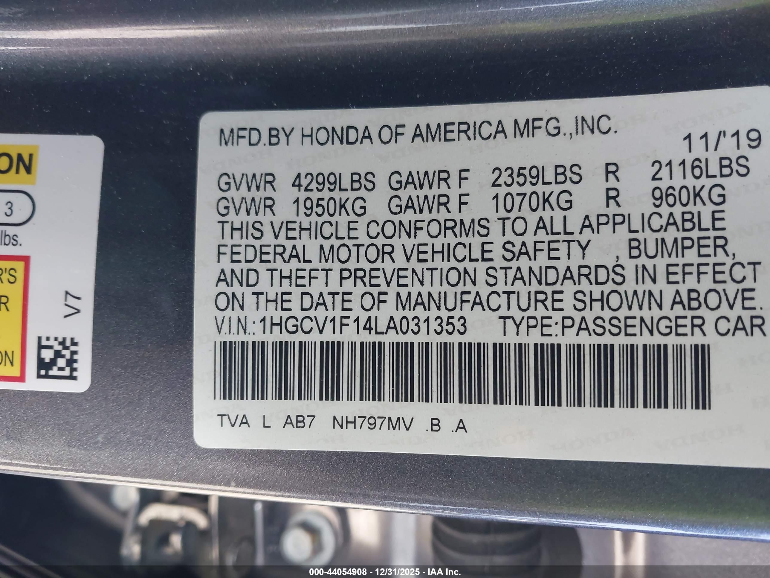 HONDA ACCORD image 9