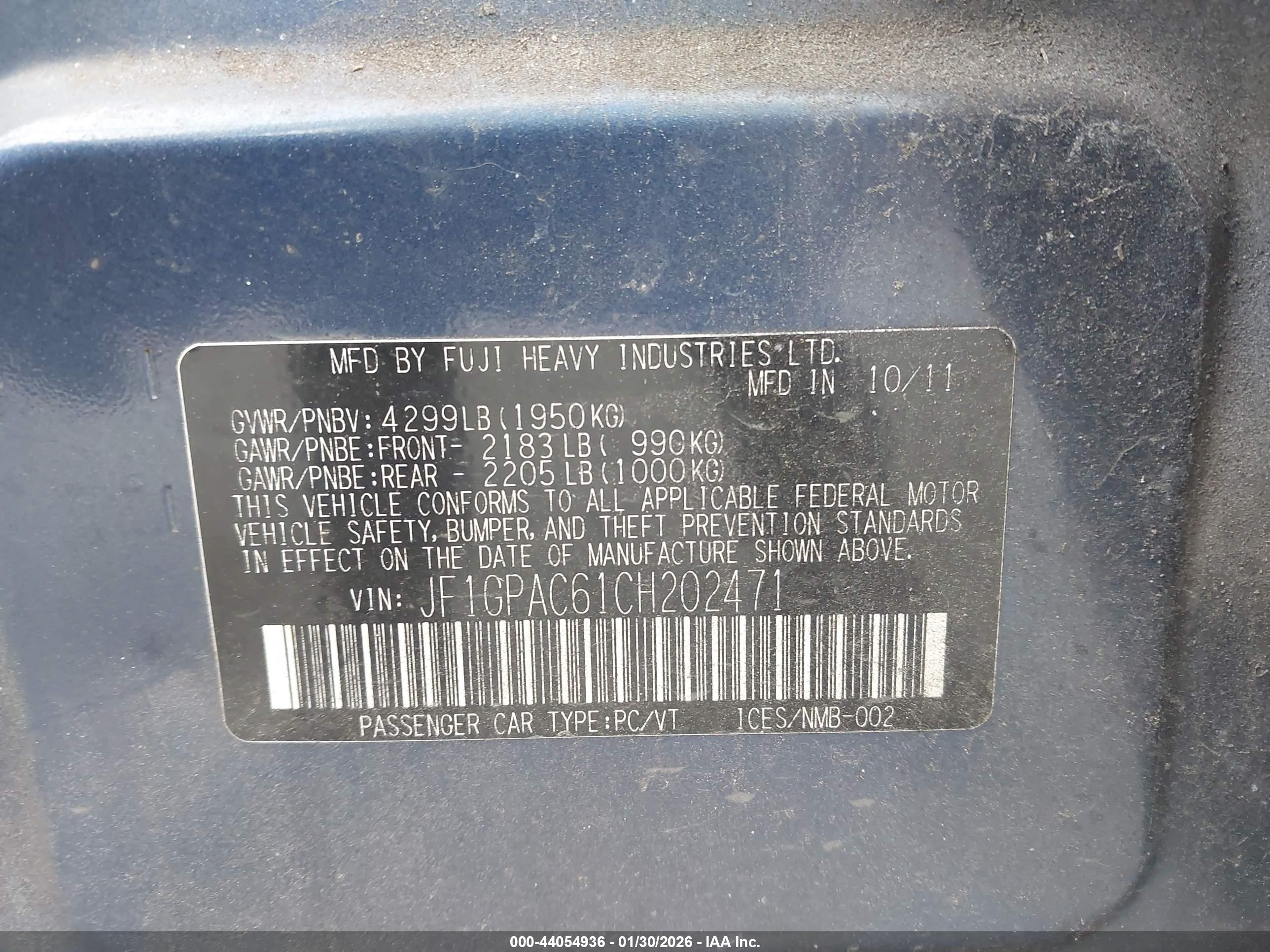 SUBARU IMPREZA image 9