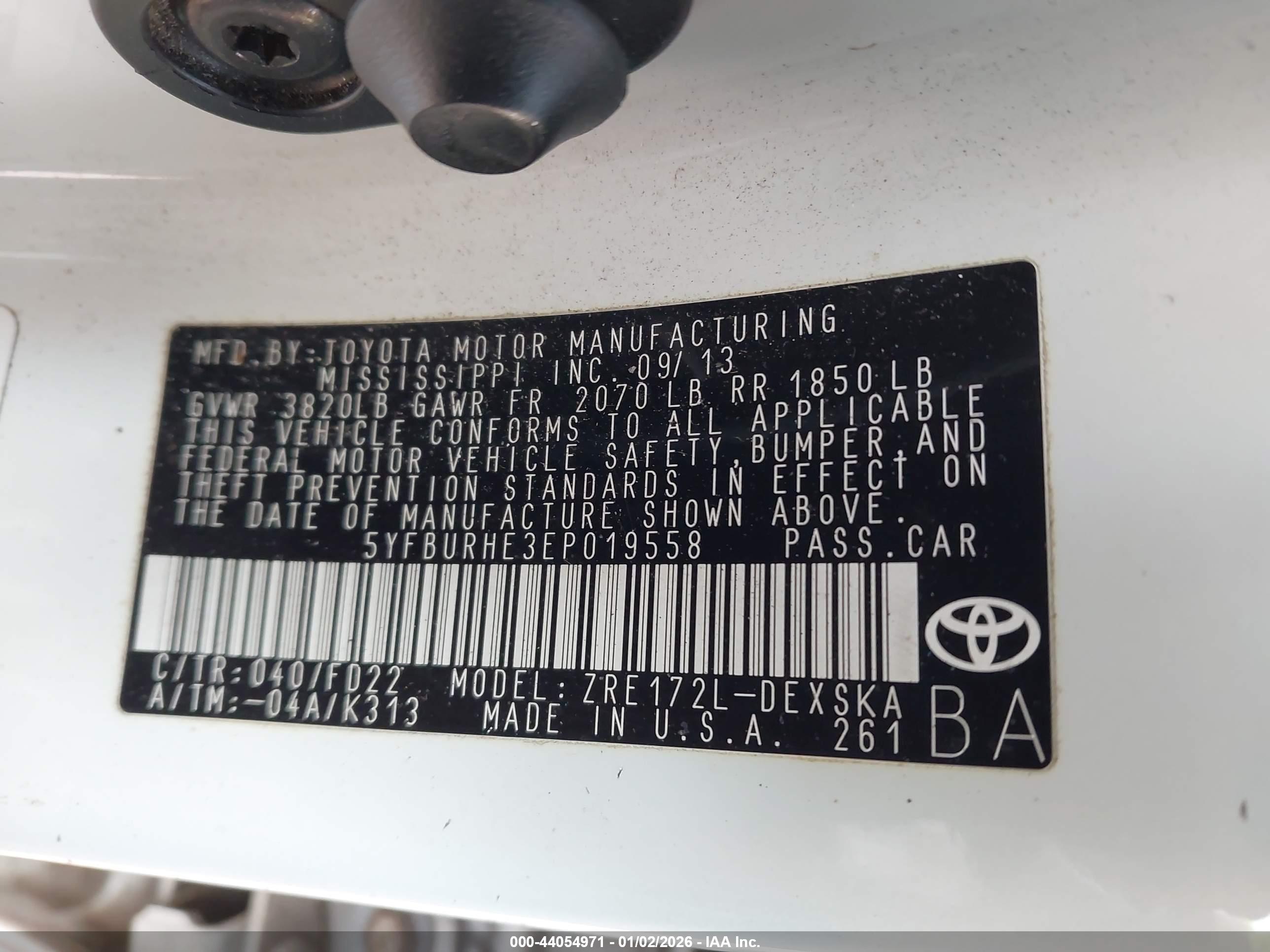 TOYOTA COROLLA image 9