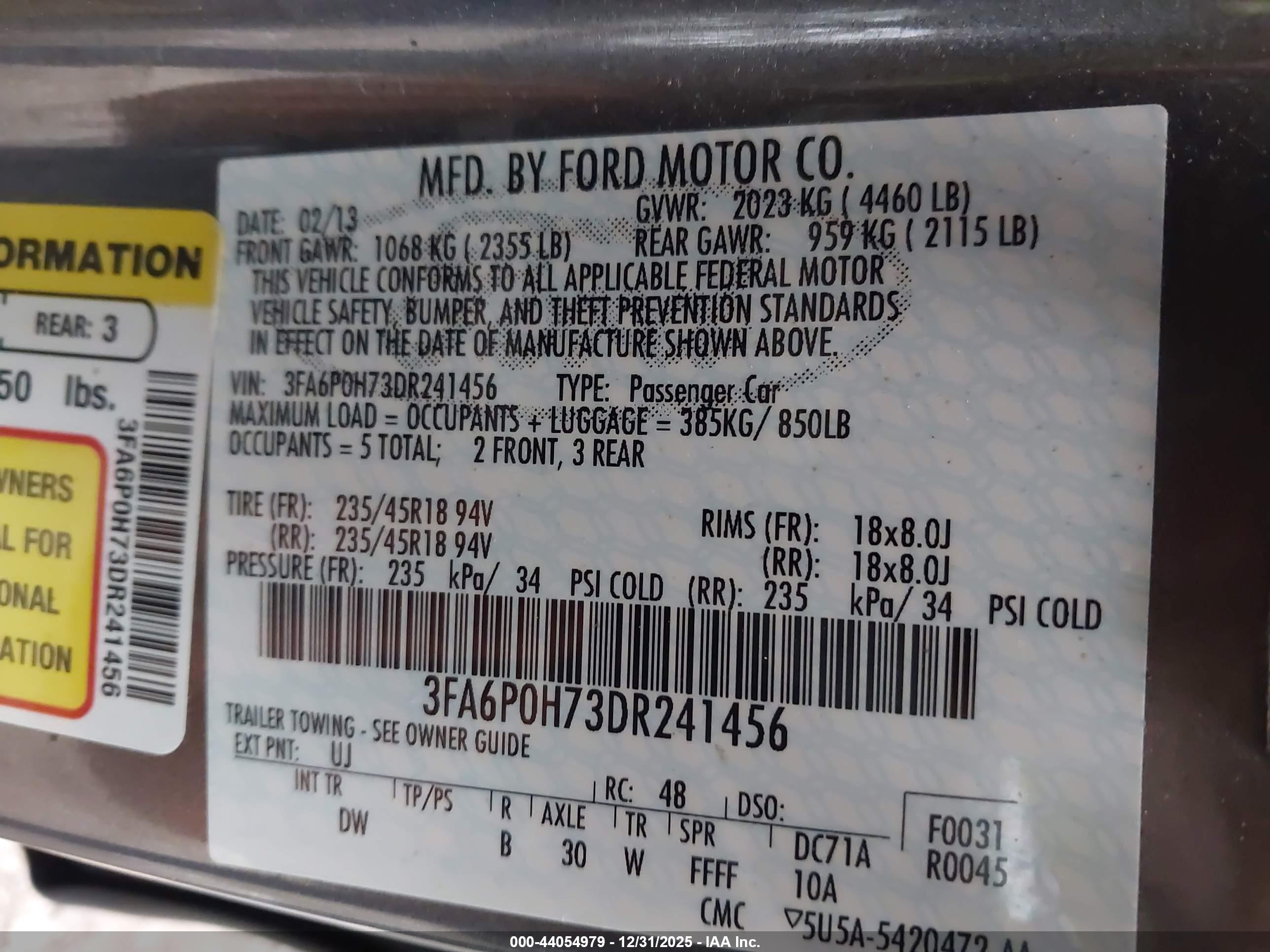 FORD FUSION image 9
