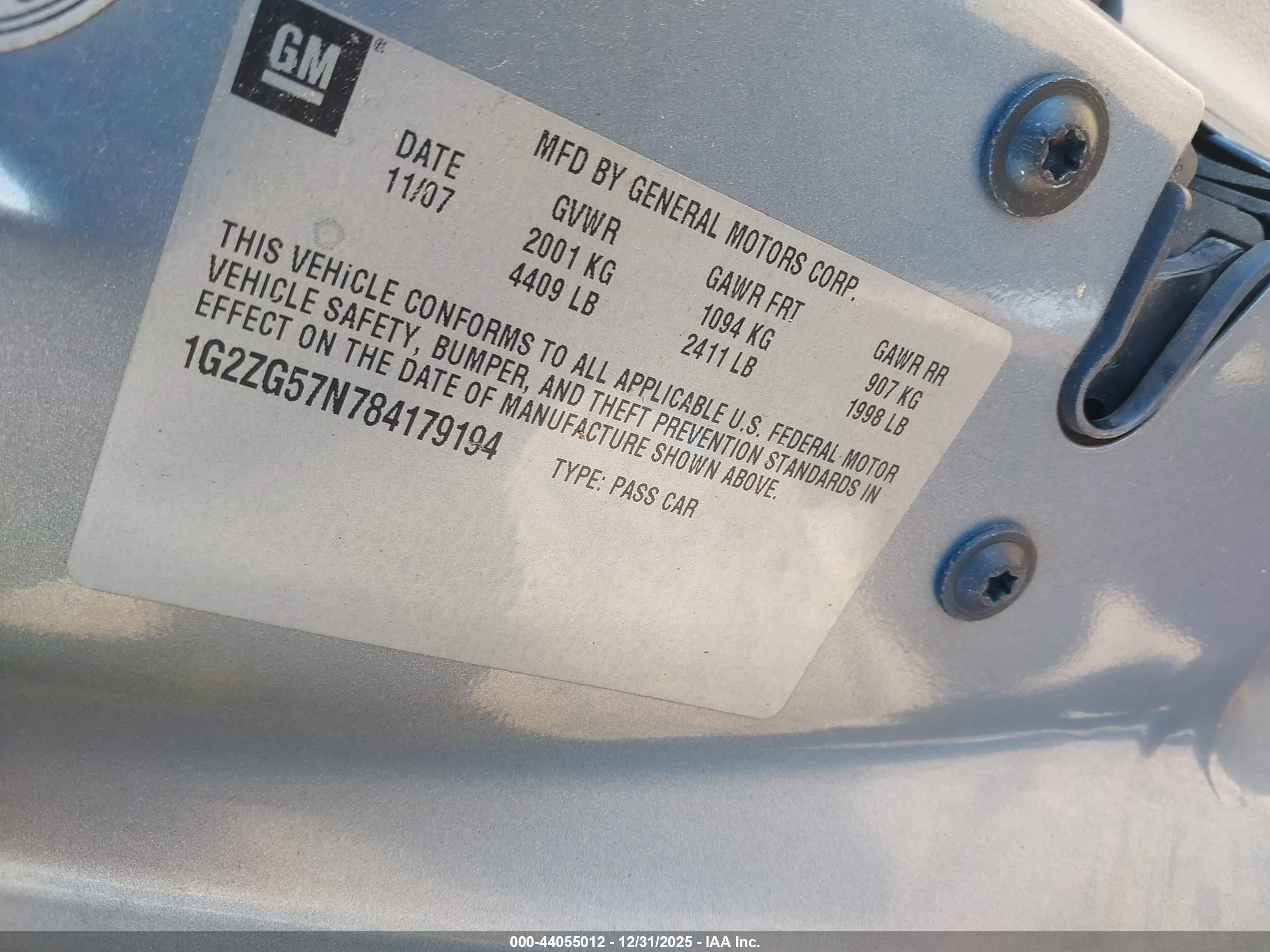 PONTIAC G6 image 9
