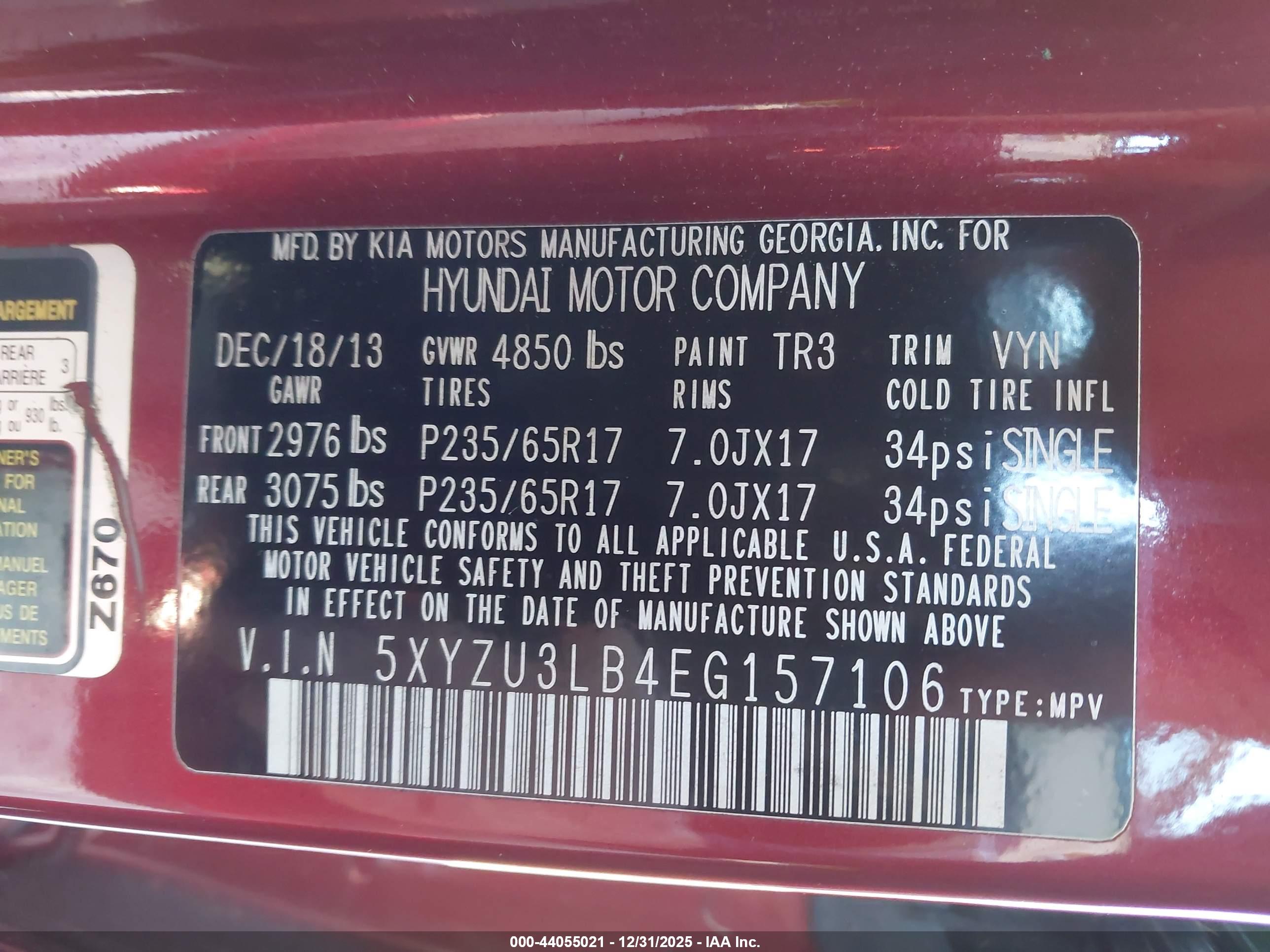 HYUNDAI SANTA image 9