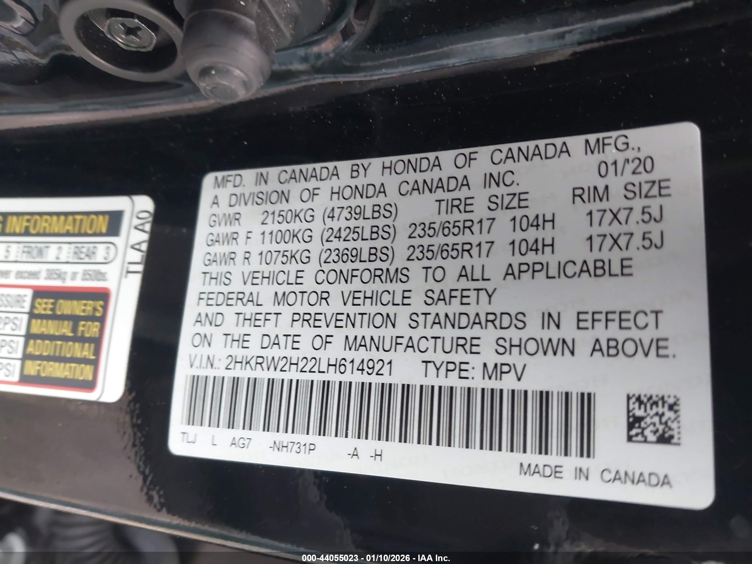 HONDA CR-V image 9