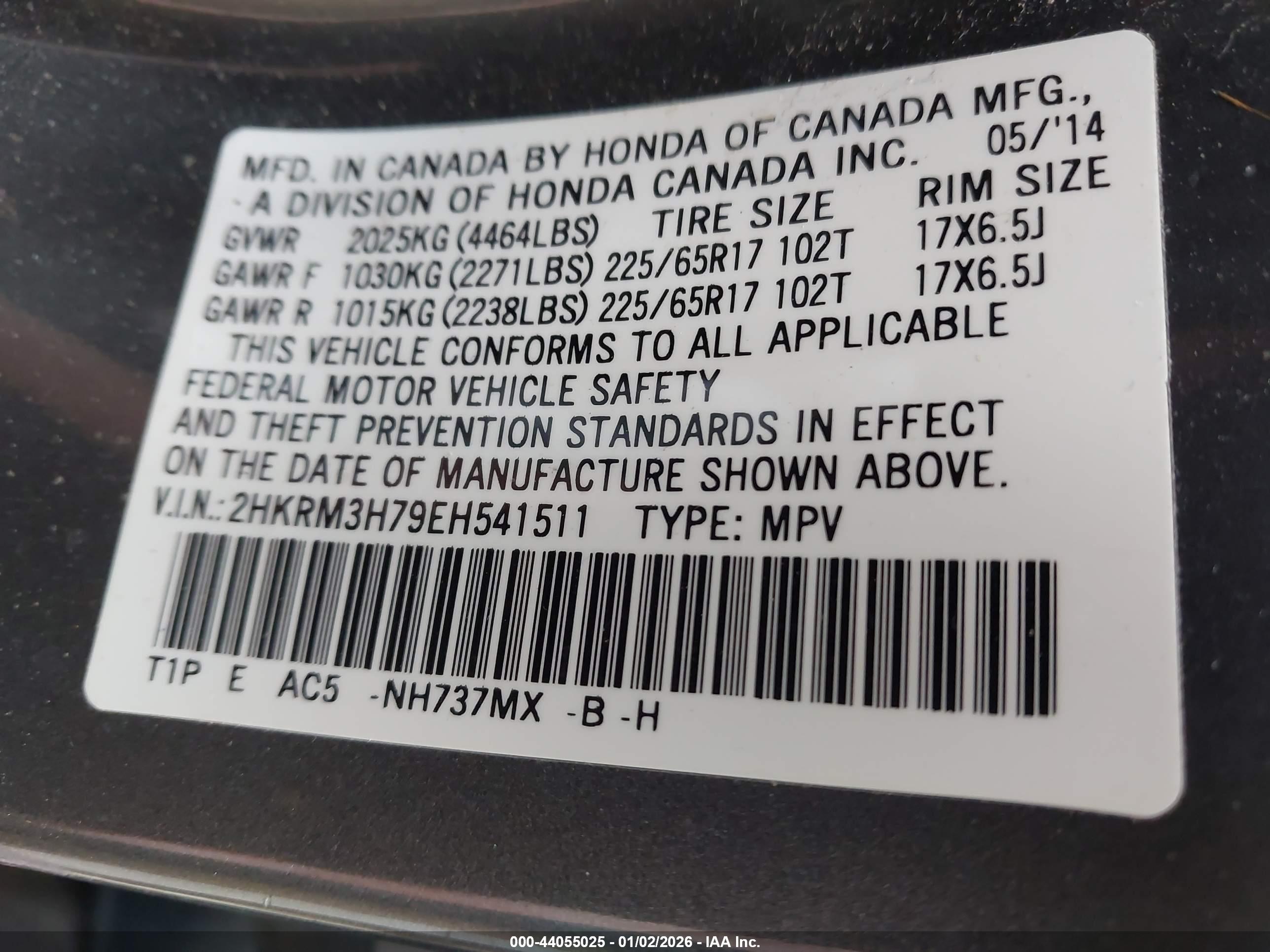 HONDA CR-V image 9