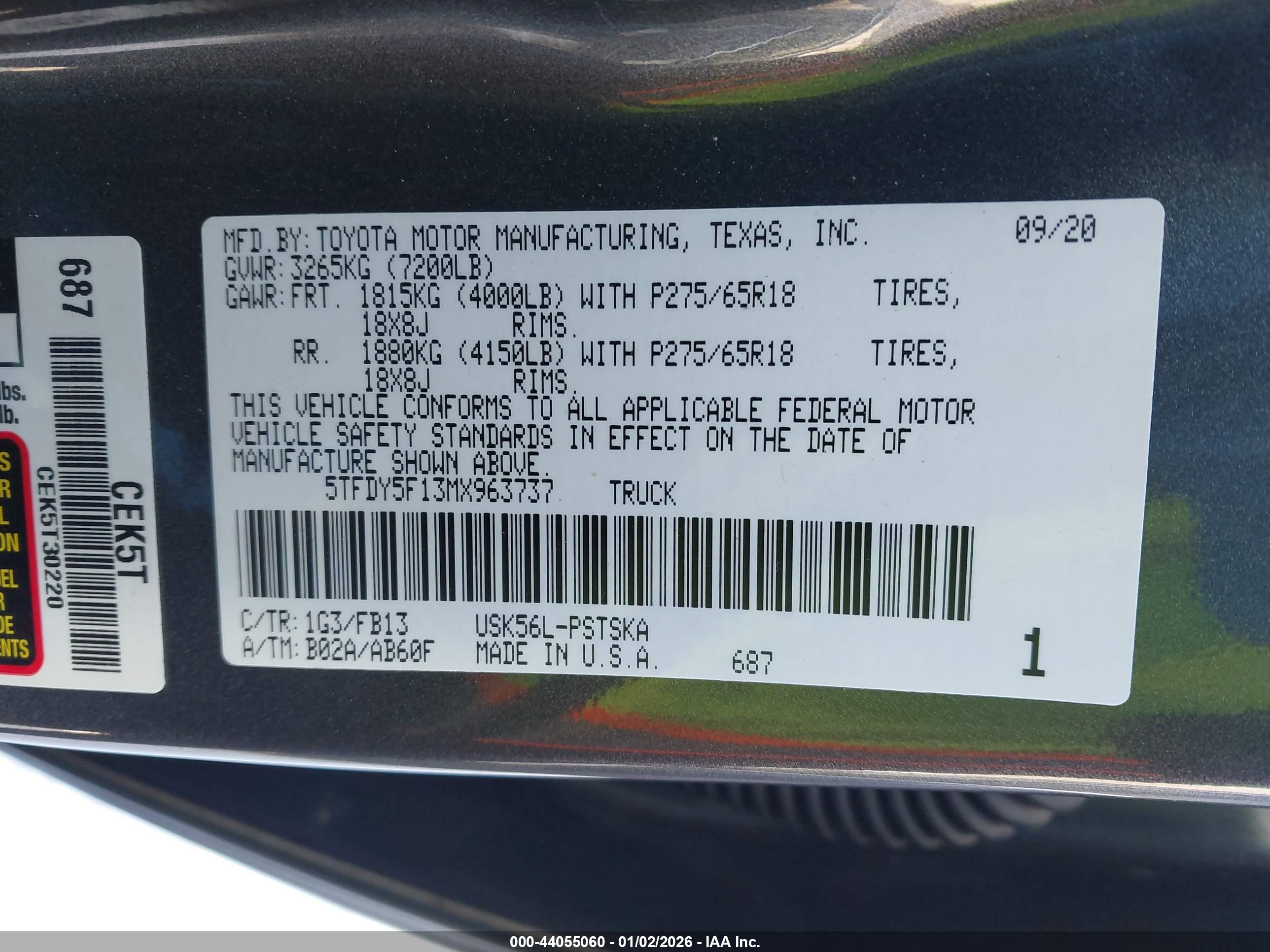TOYOTA TUNDRA image 9