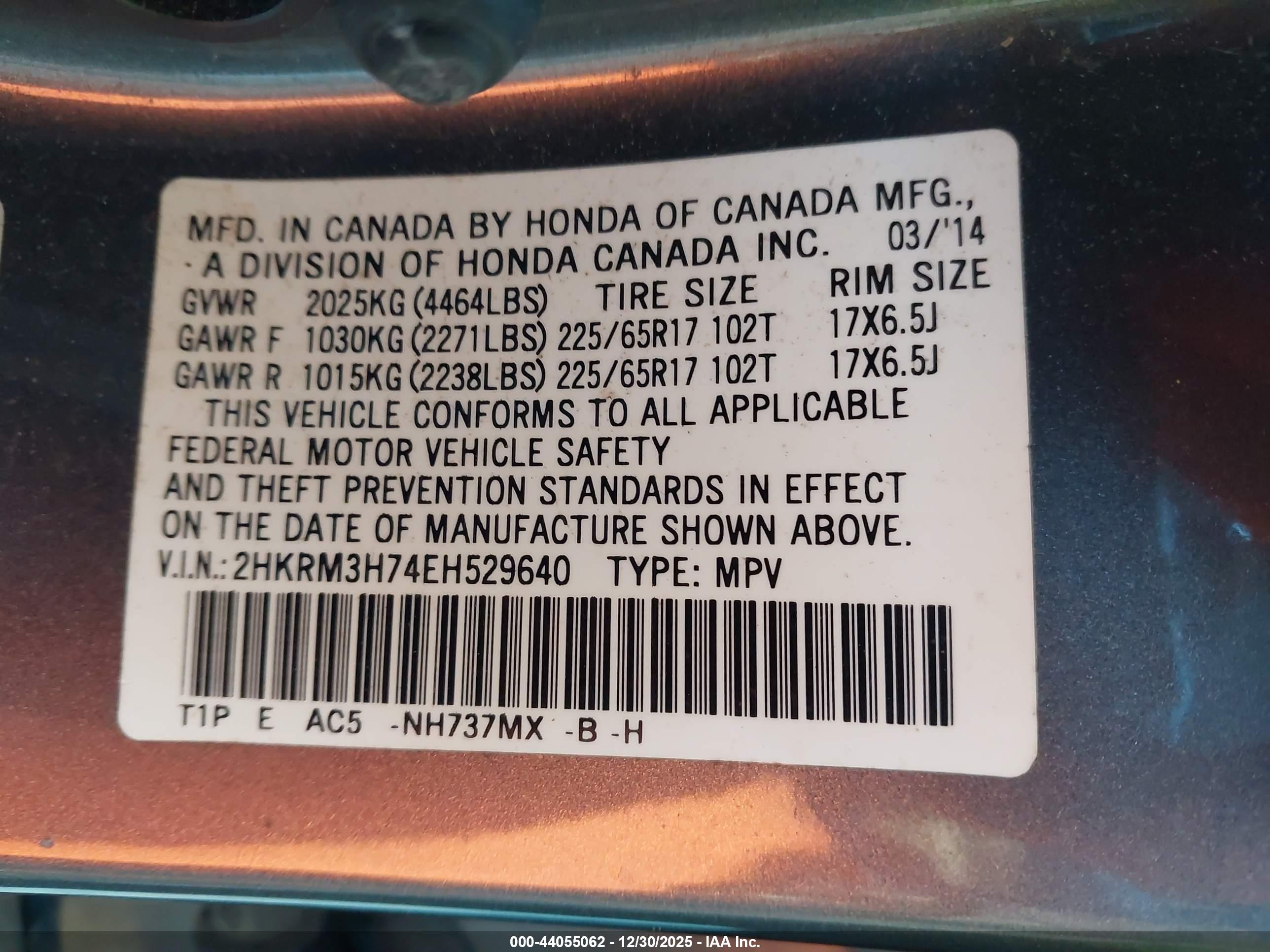 HONDA CR-V image 9