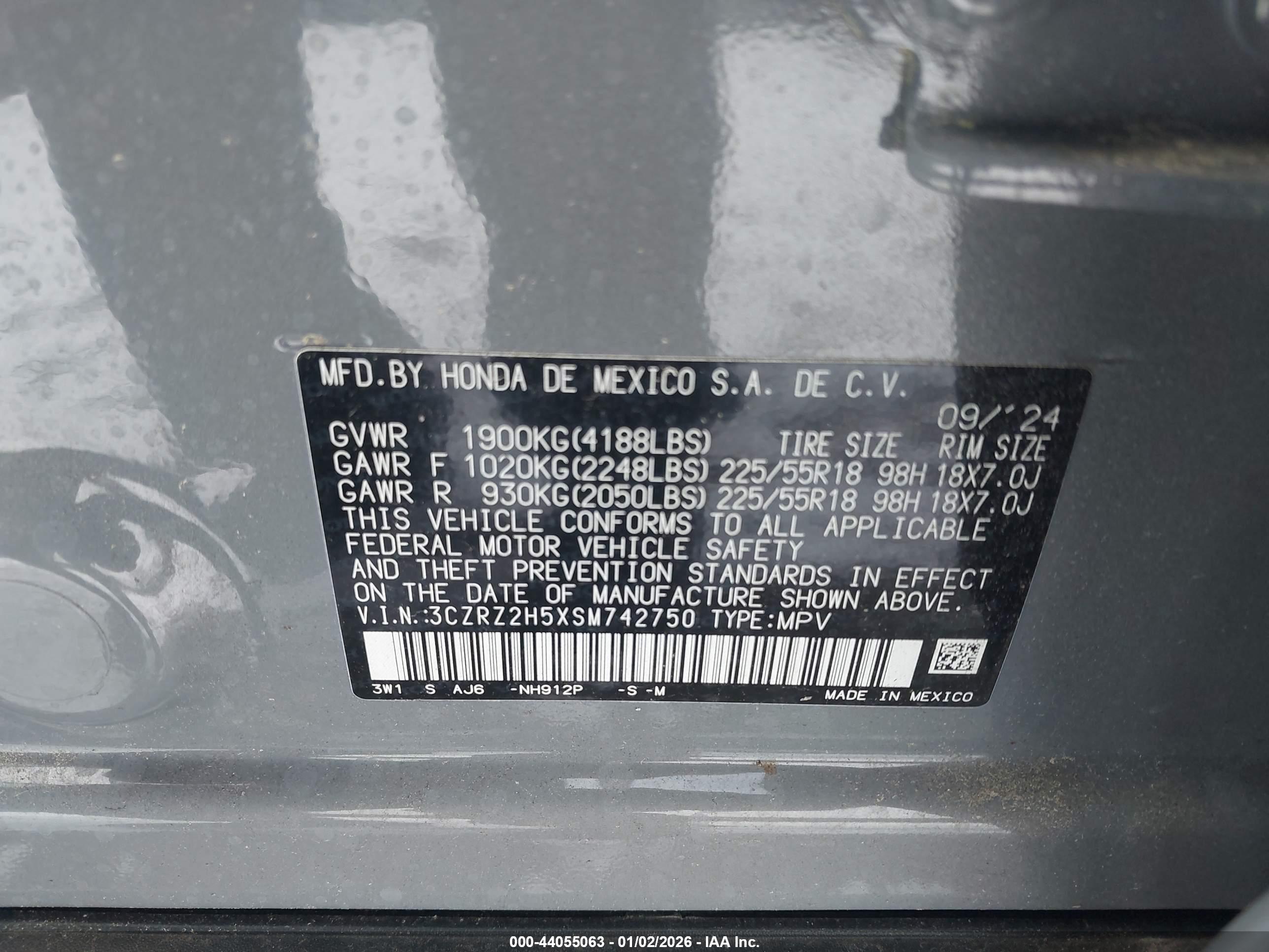HONDA HR-V image 9