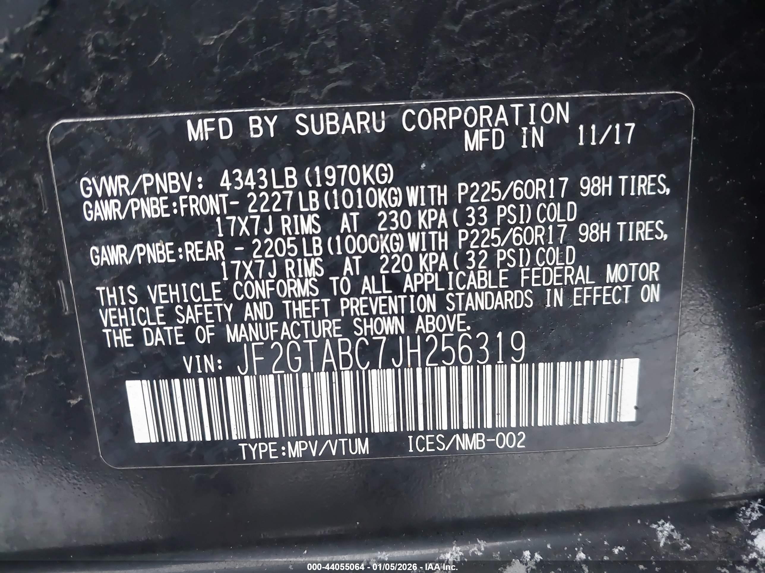 SUBARU CROSSTREK image 9