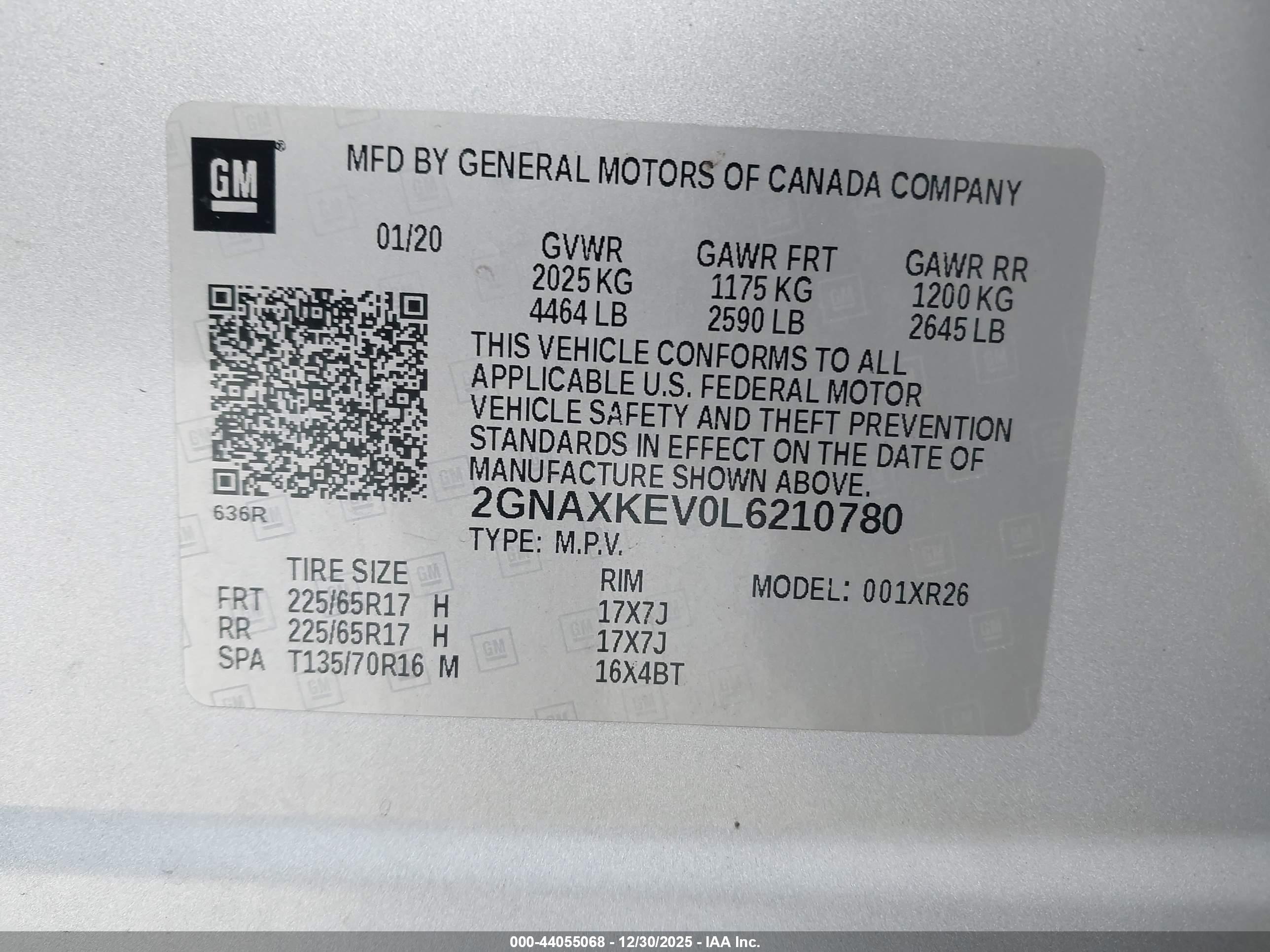 CHEVROLET EQUINOX image 9