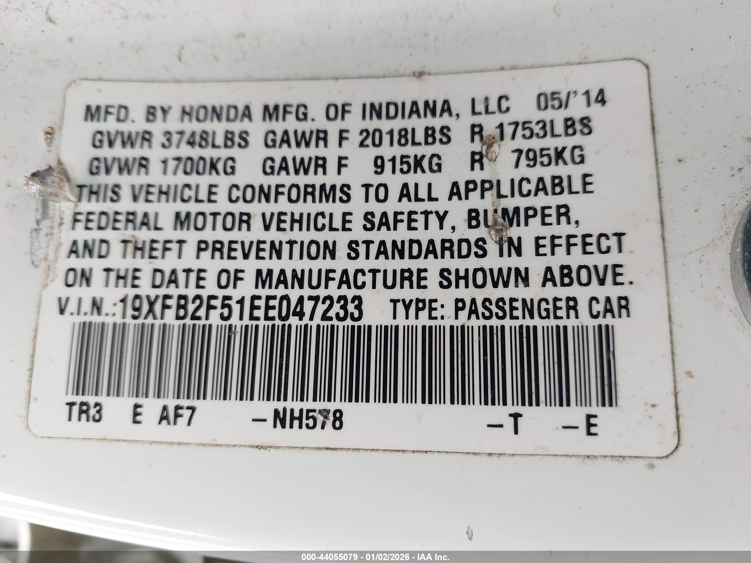 HONDA CIVIC image 9