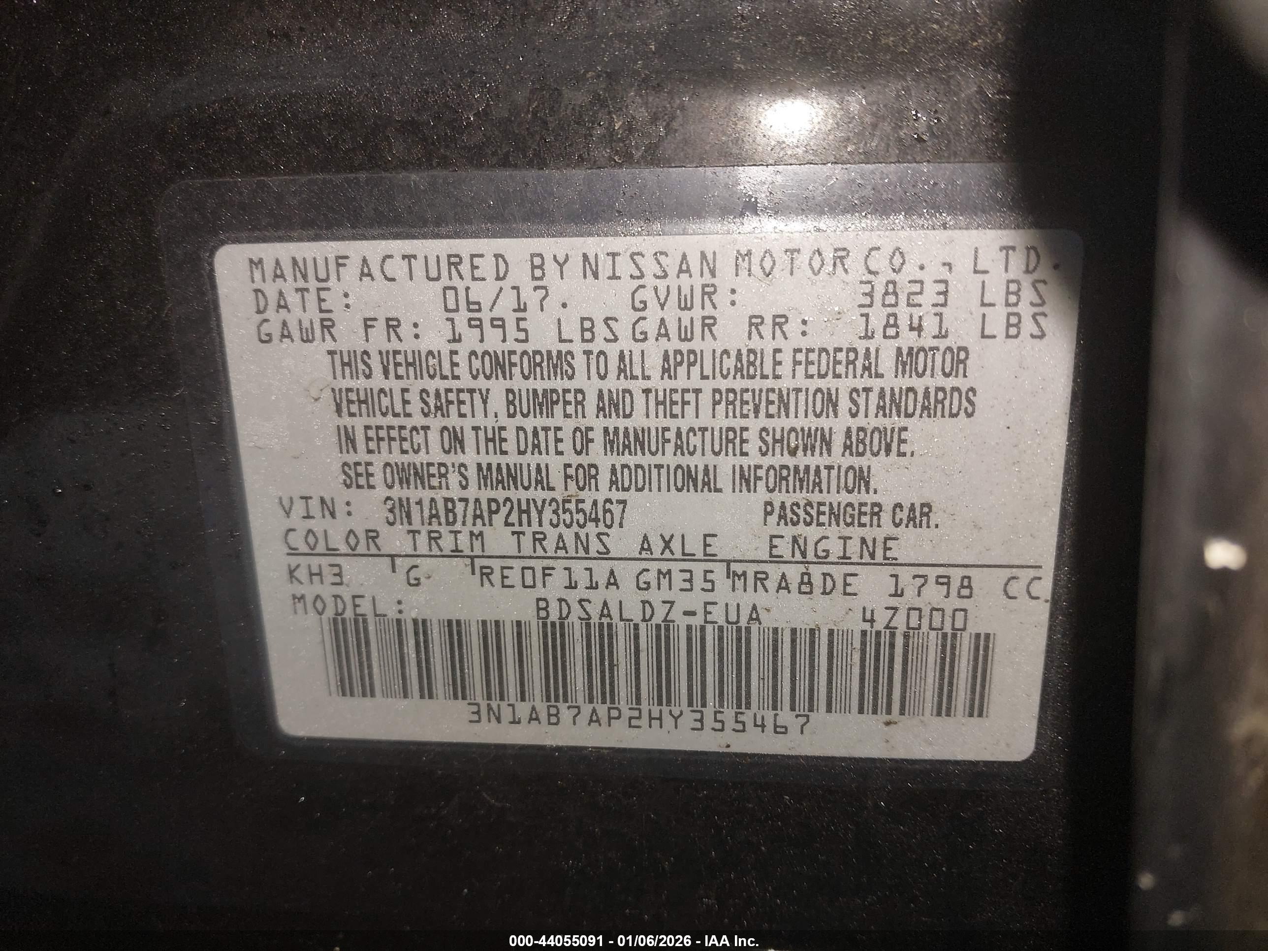 NISSAN SENTRA image 9