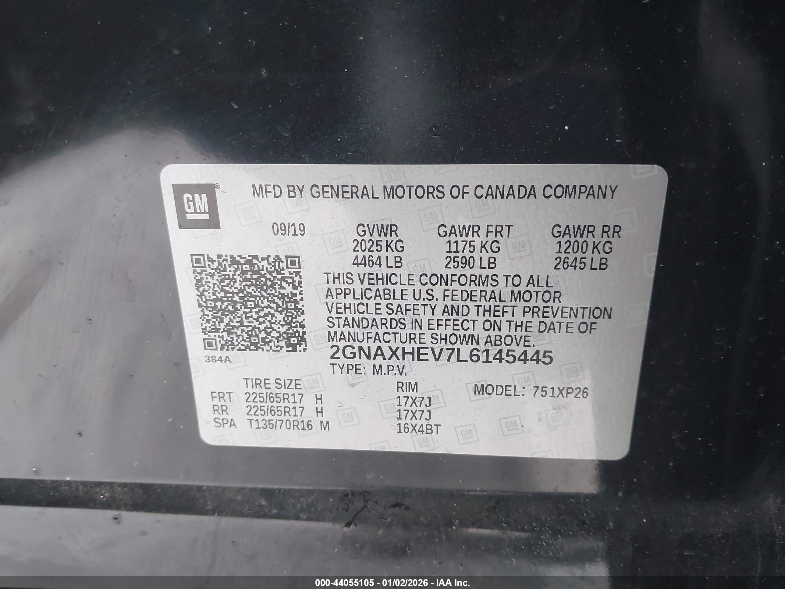CHEVROLET EQUINOX image 9