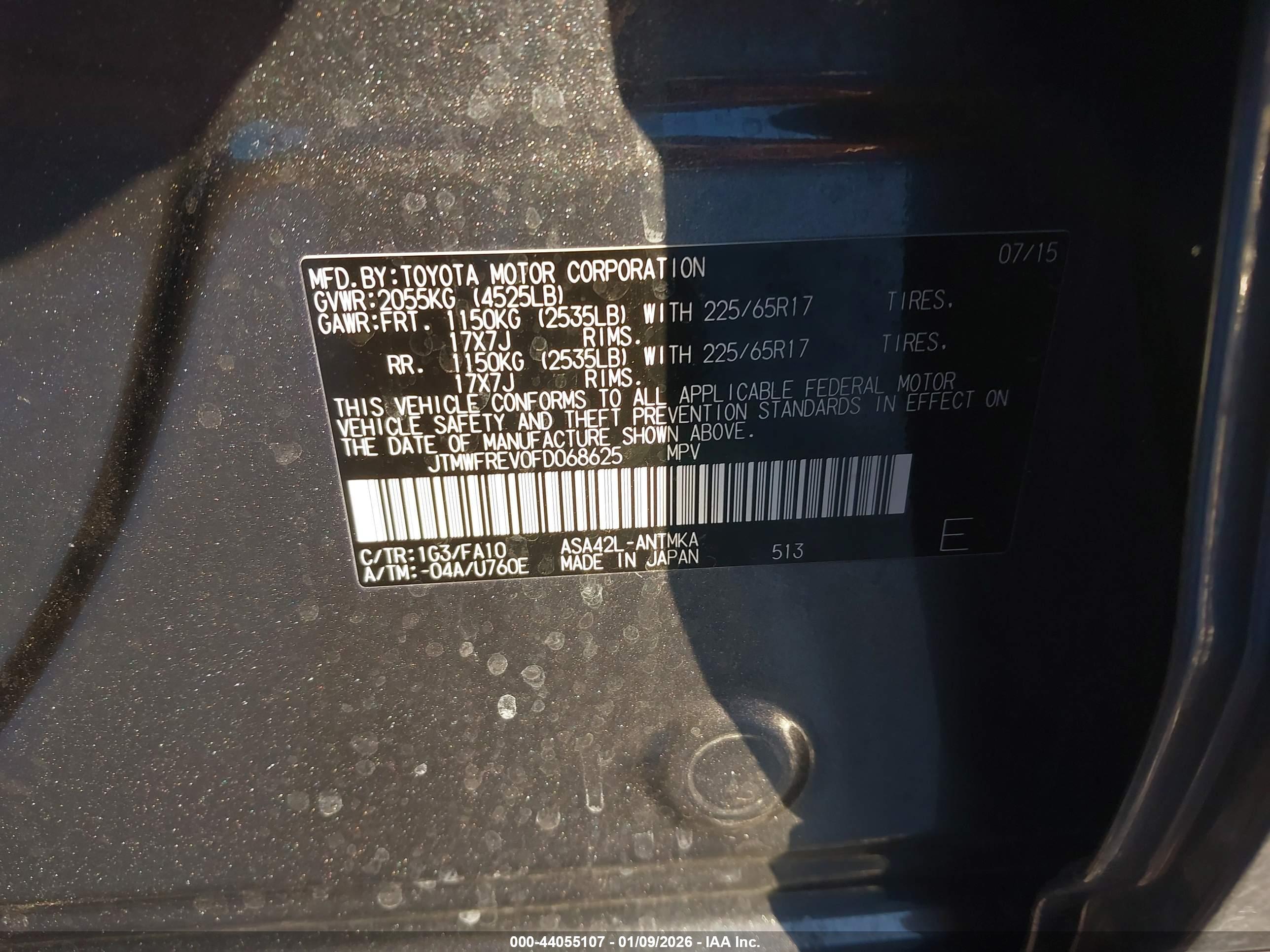 TOYOTA RAV4 image 9