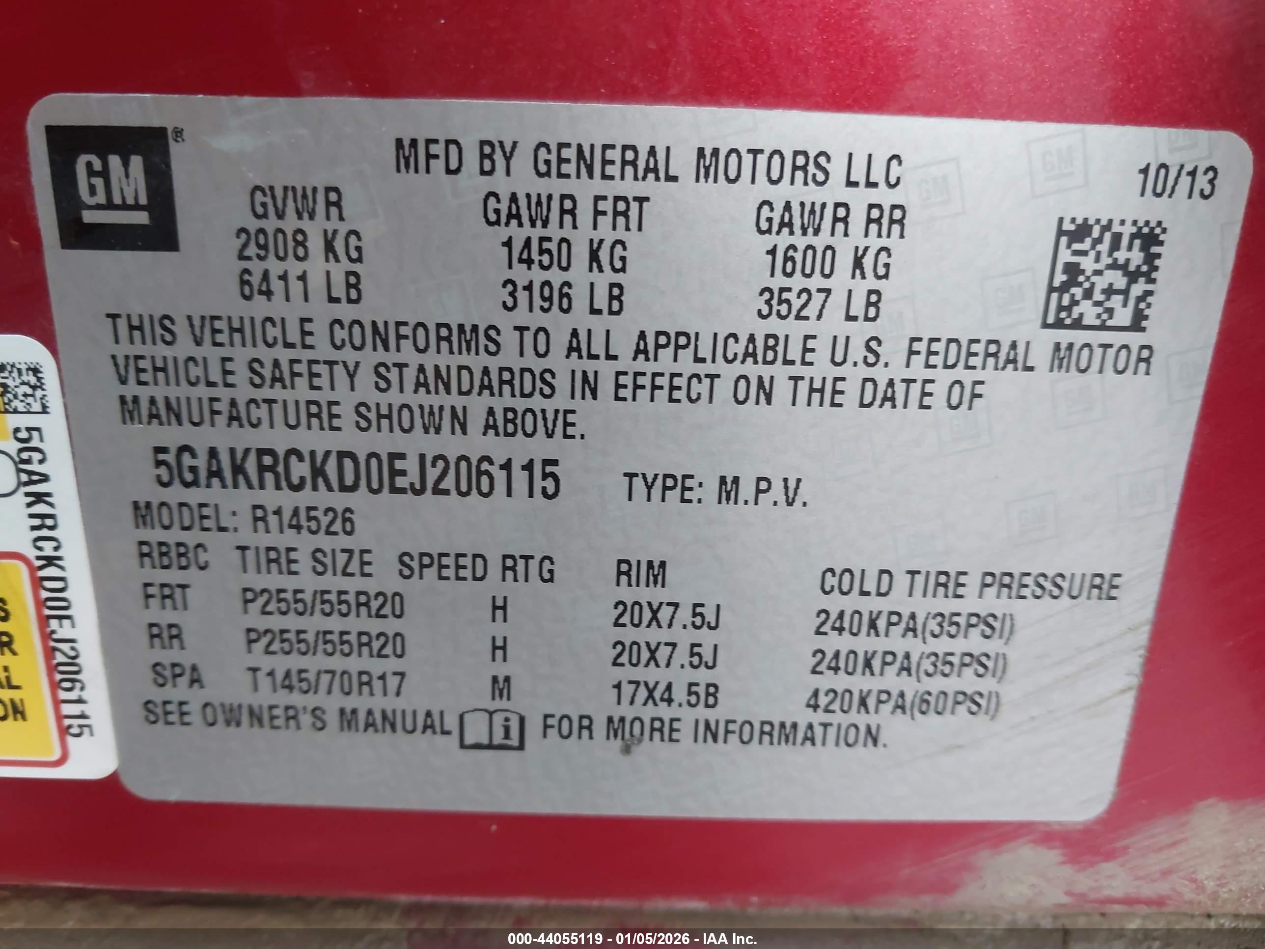 BUICK ENCLAVE image 9