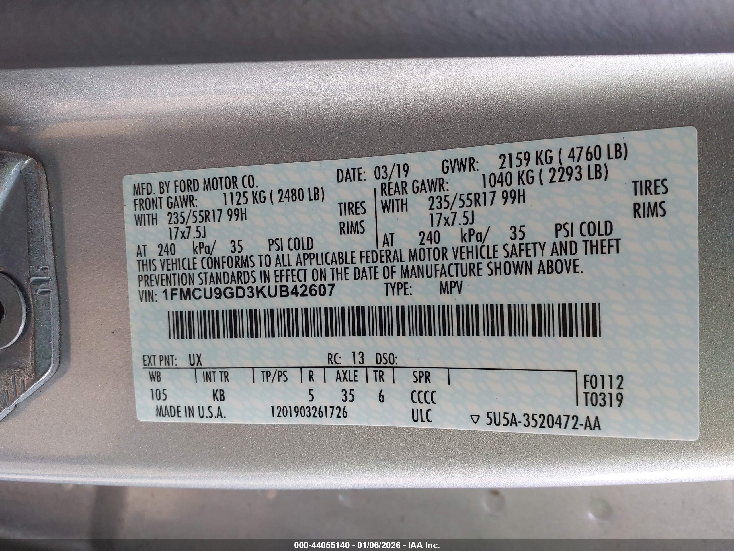 FORD ESCAPE image 9