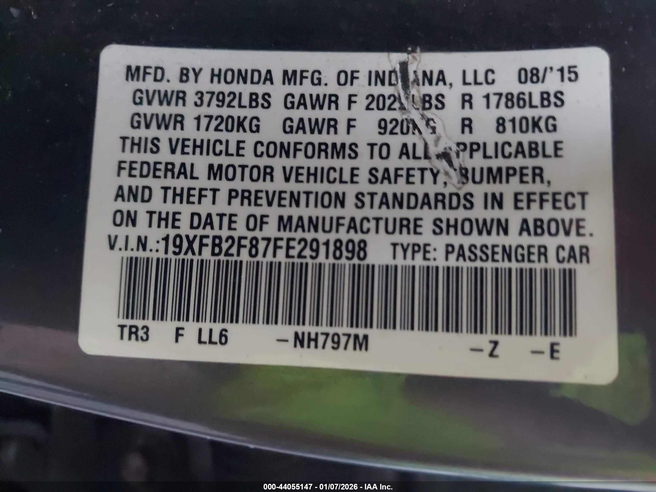 HONDA CIVIC image 9