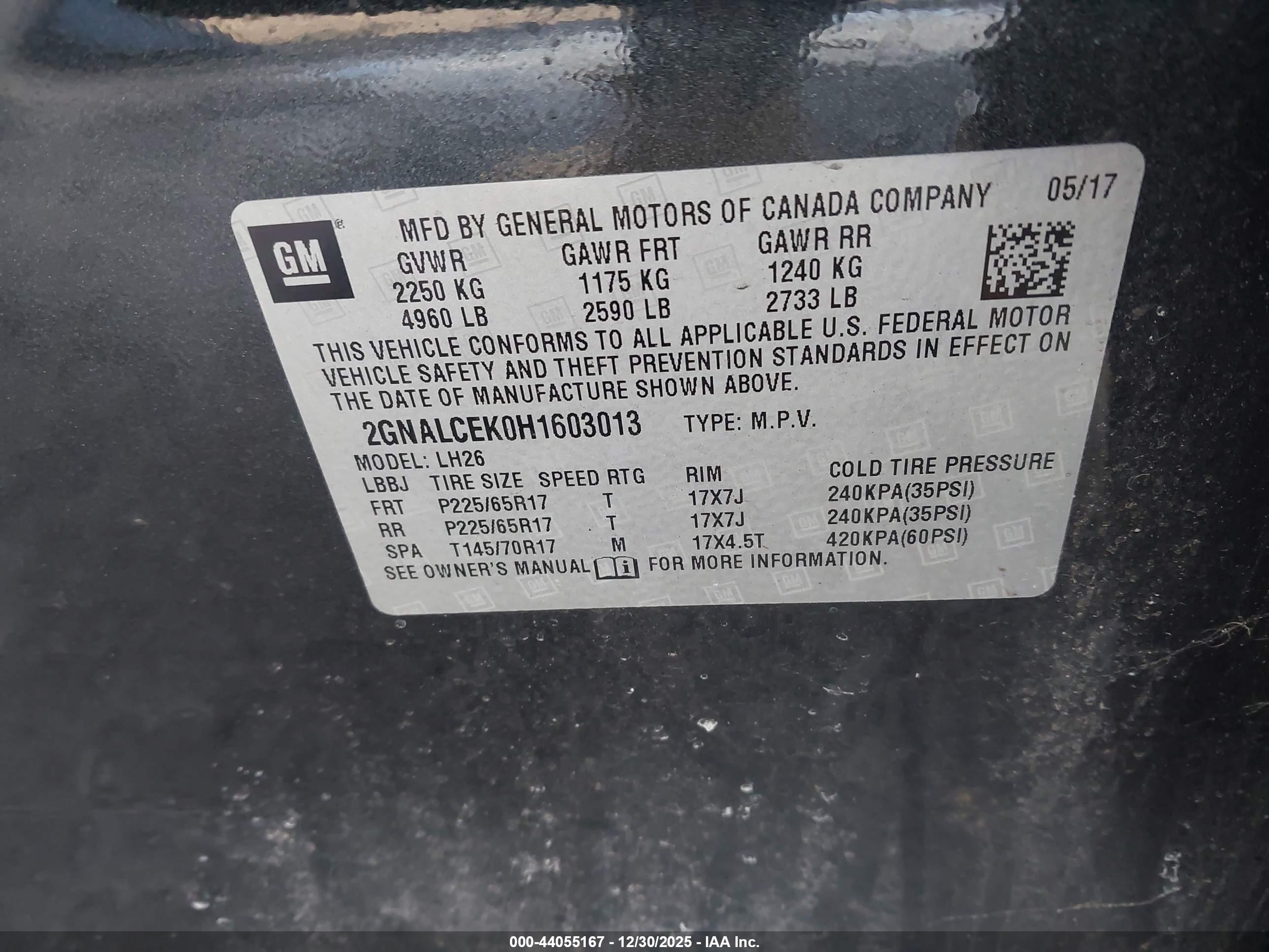 CHEVROLET EQUINOX image 9