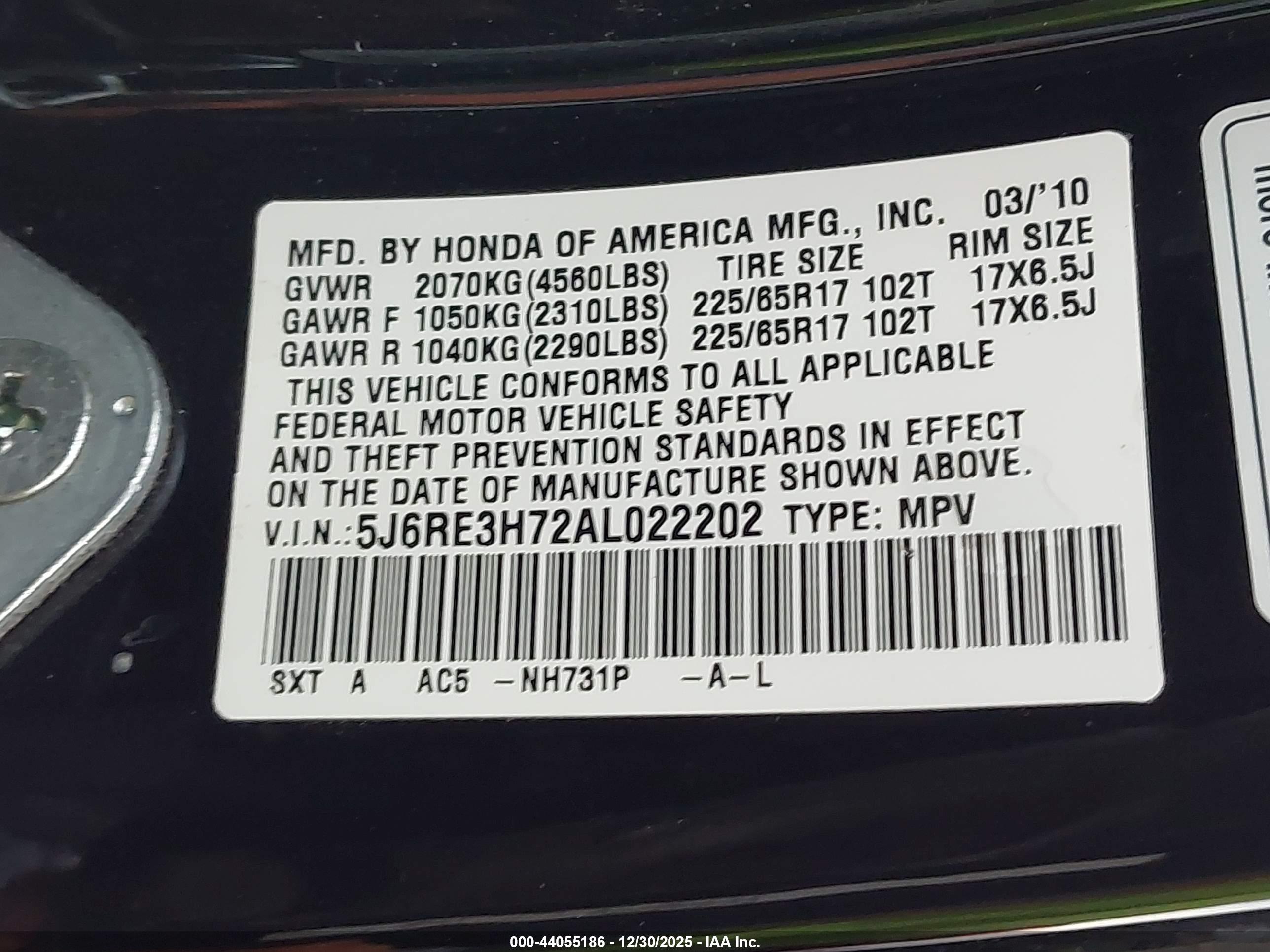 HONDA CR-V image 9