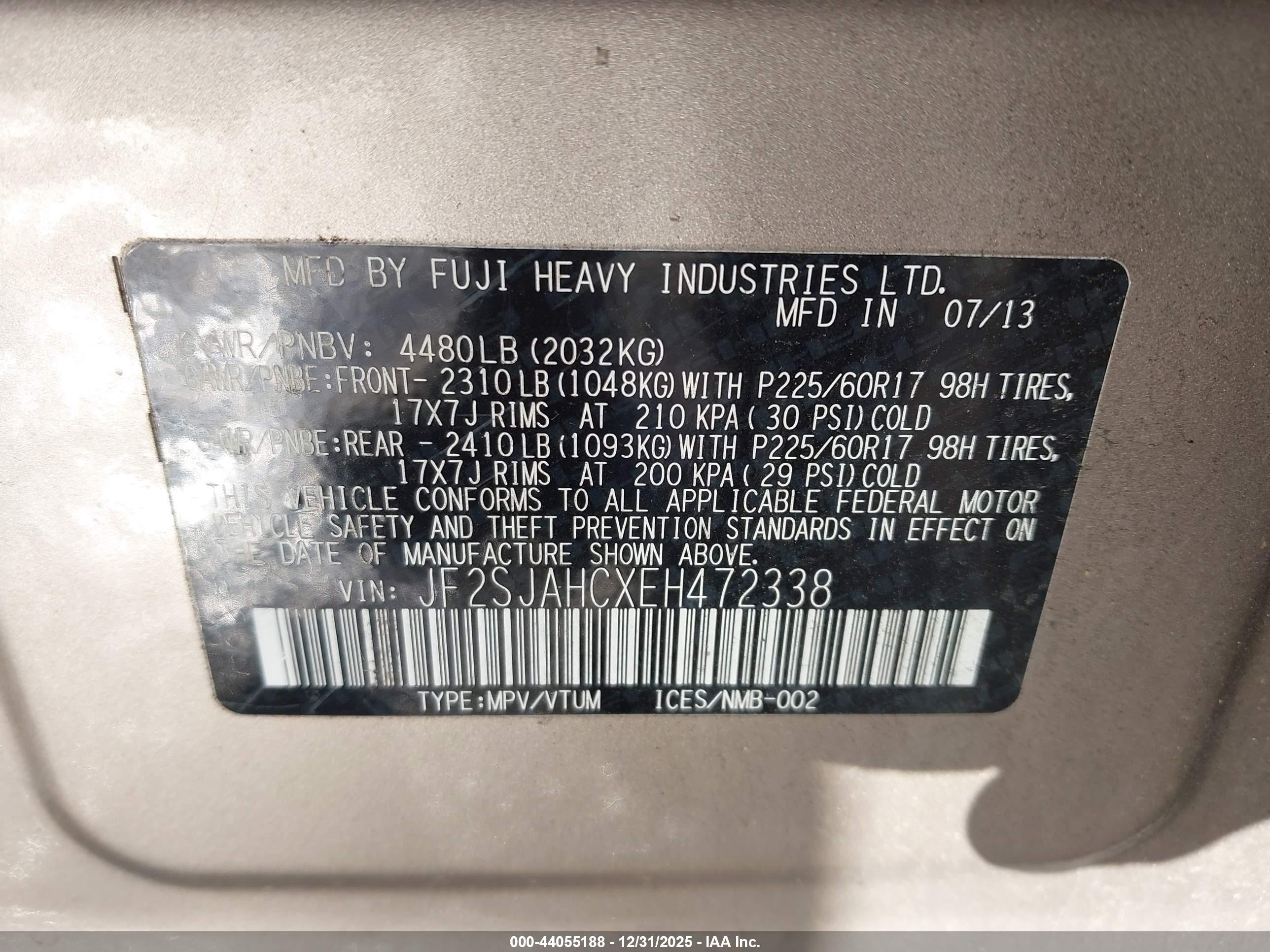 SUBARU FORESTER image 9