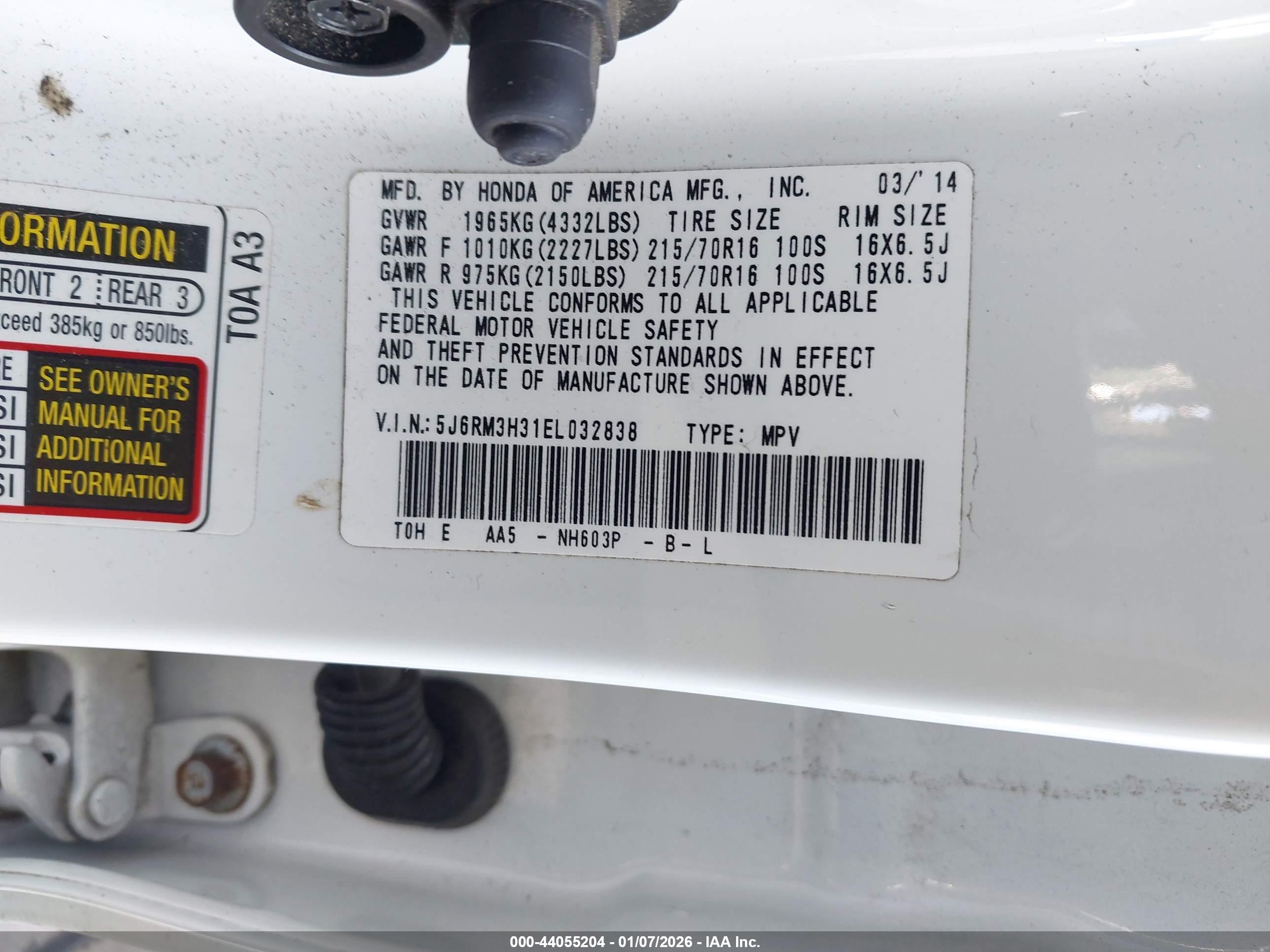 HONDA CR-V image 9