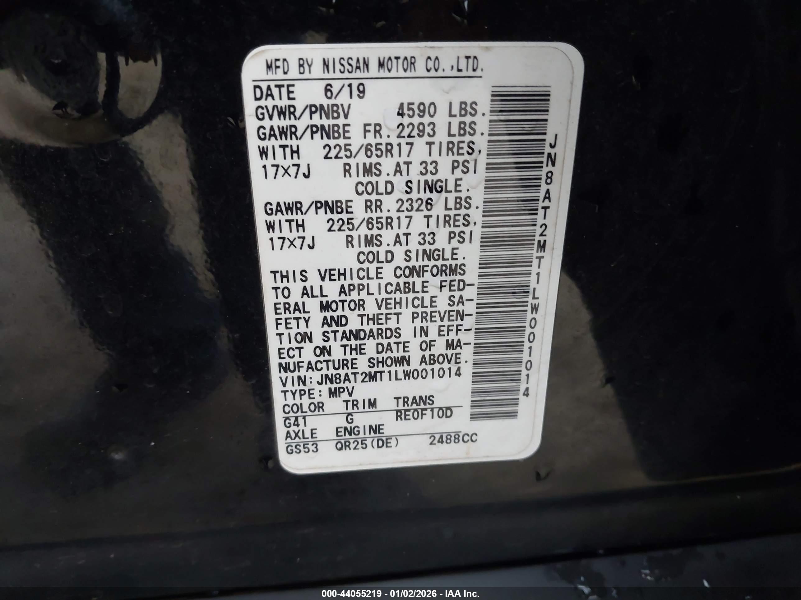 NISSAN ROGUE image 9