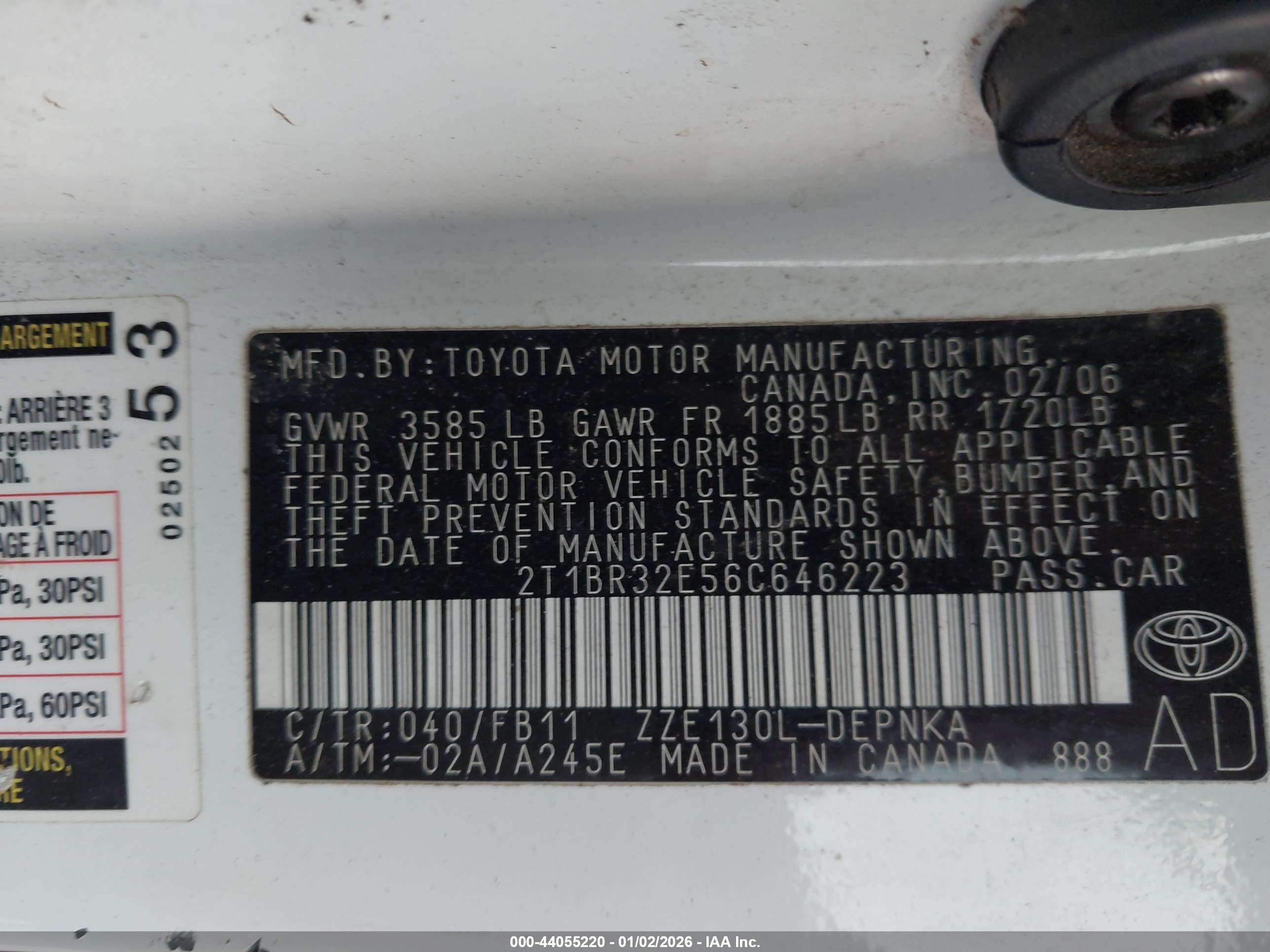 TOYOTA COROLLA image 9