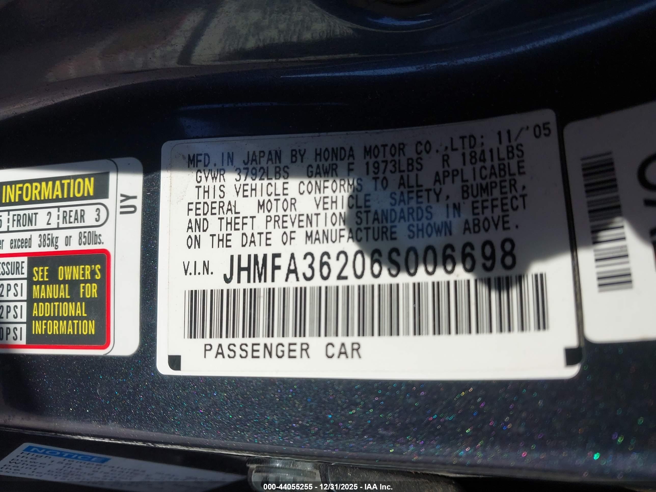 HONDA CIVIC image 9