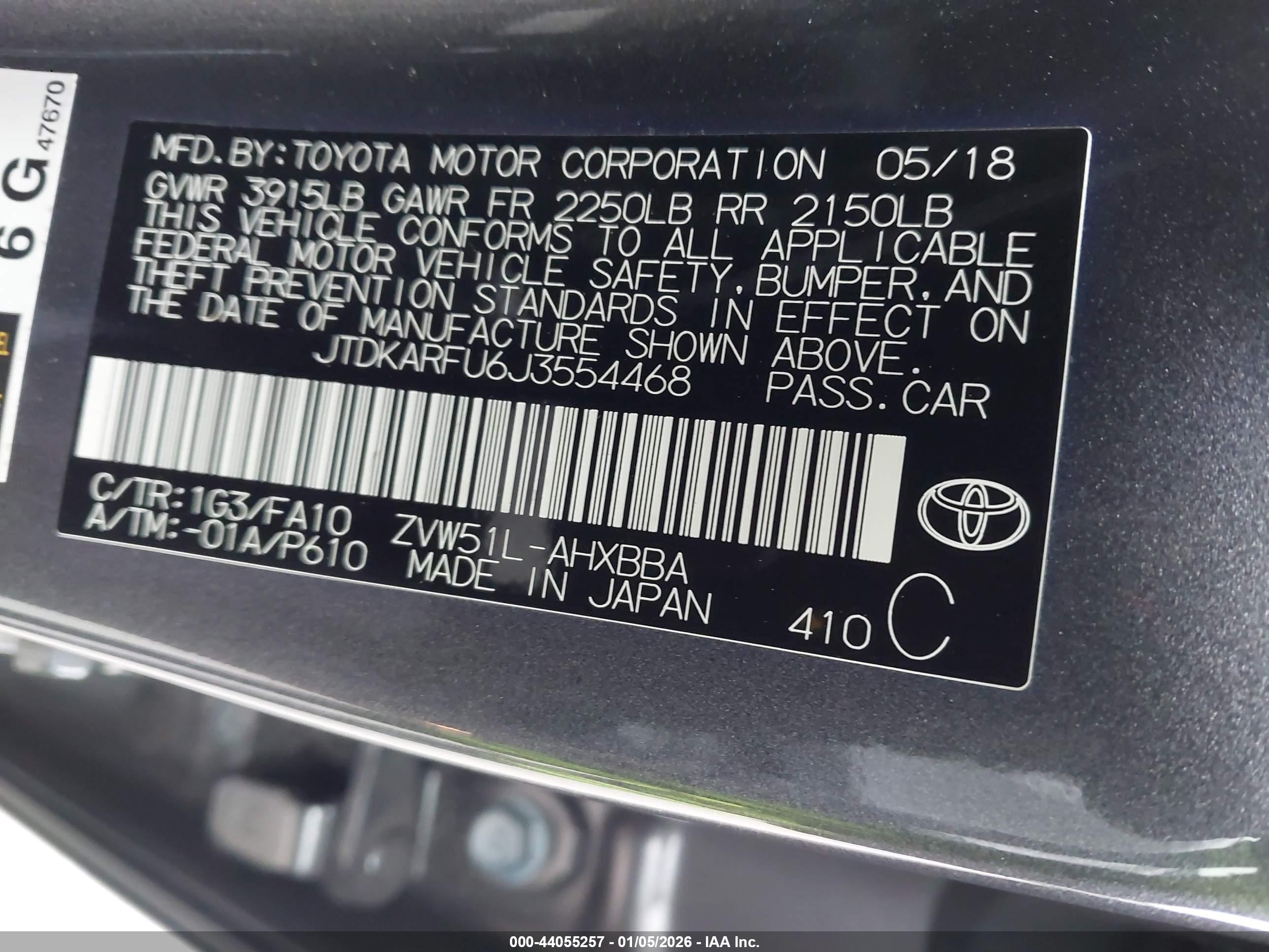 TOYOTA PRIUS image 9