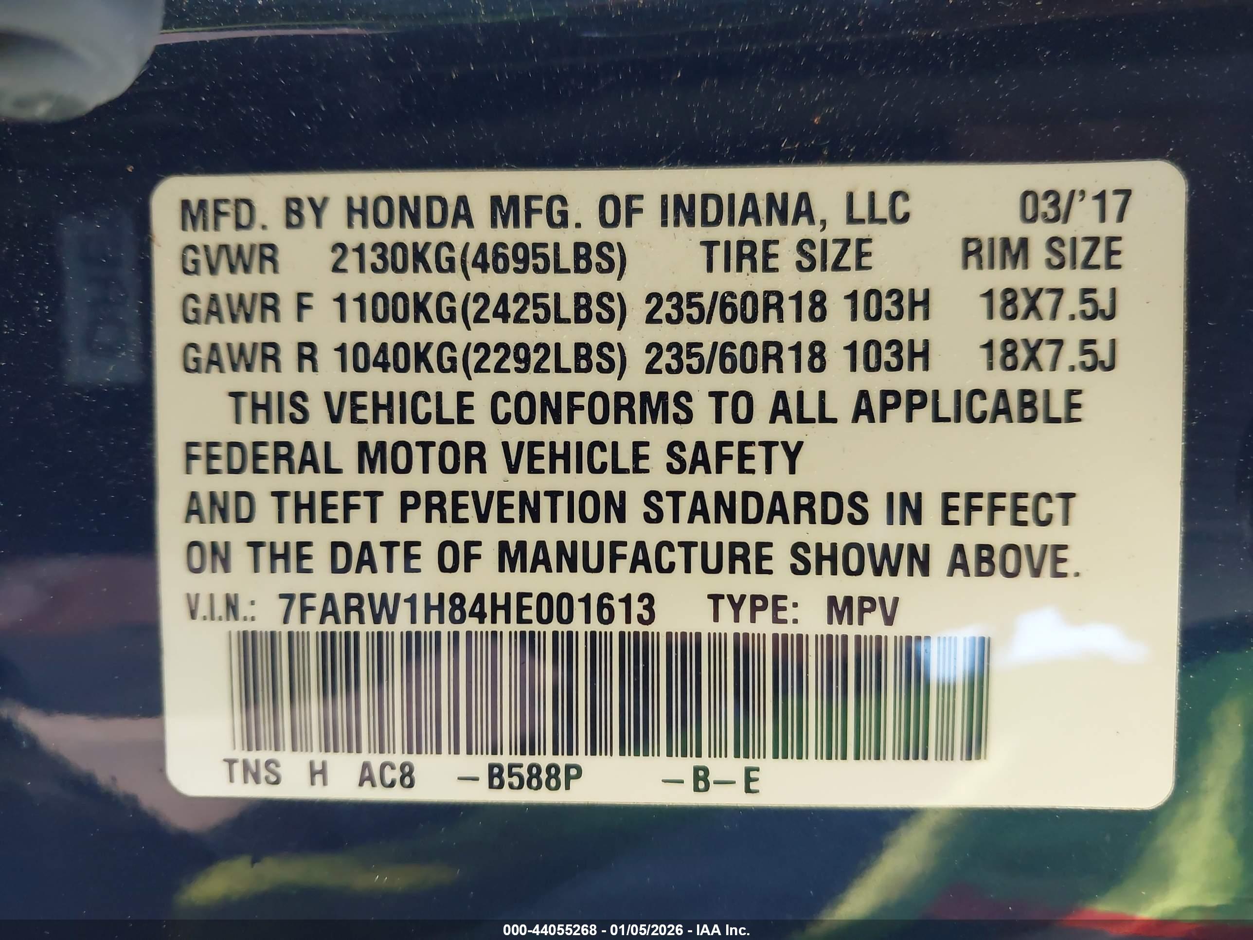 HONDA CR-V image 9
