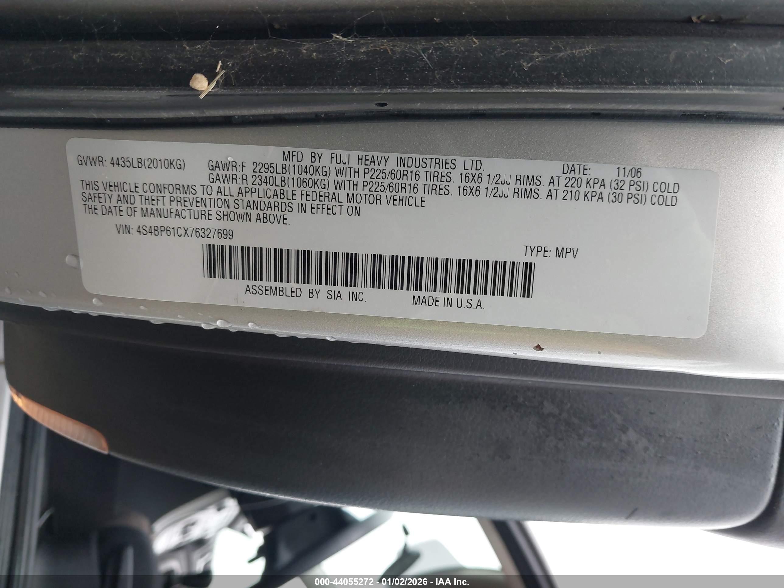 SUBARU OUTBACK image 9