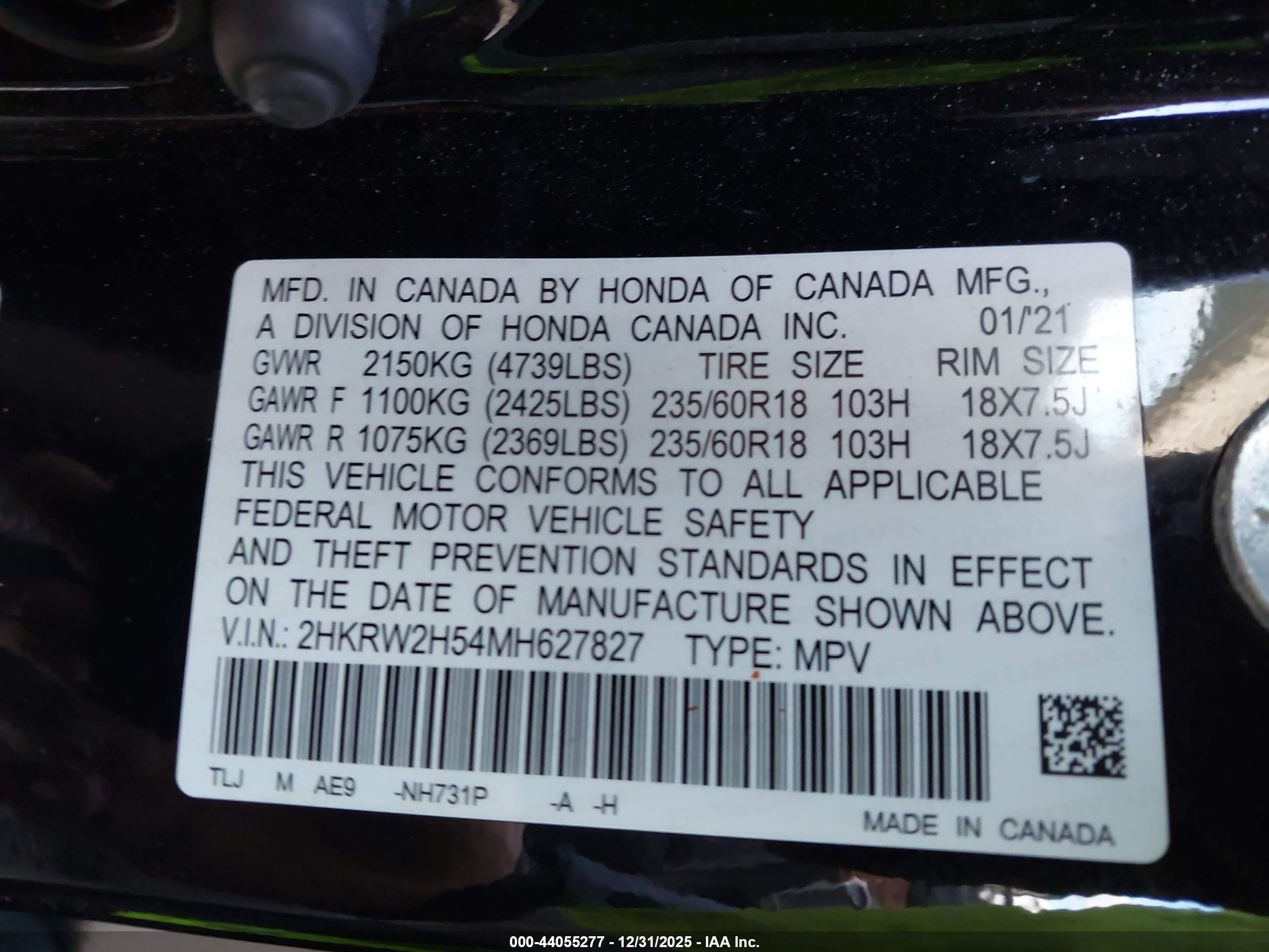HONDA CR-V image 9