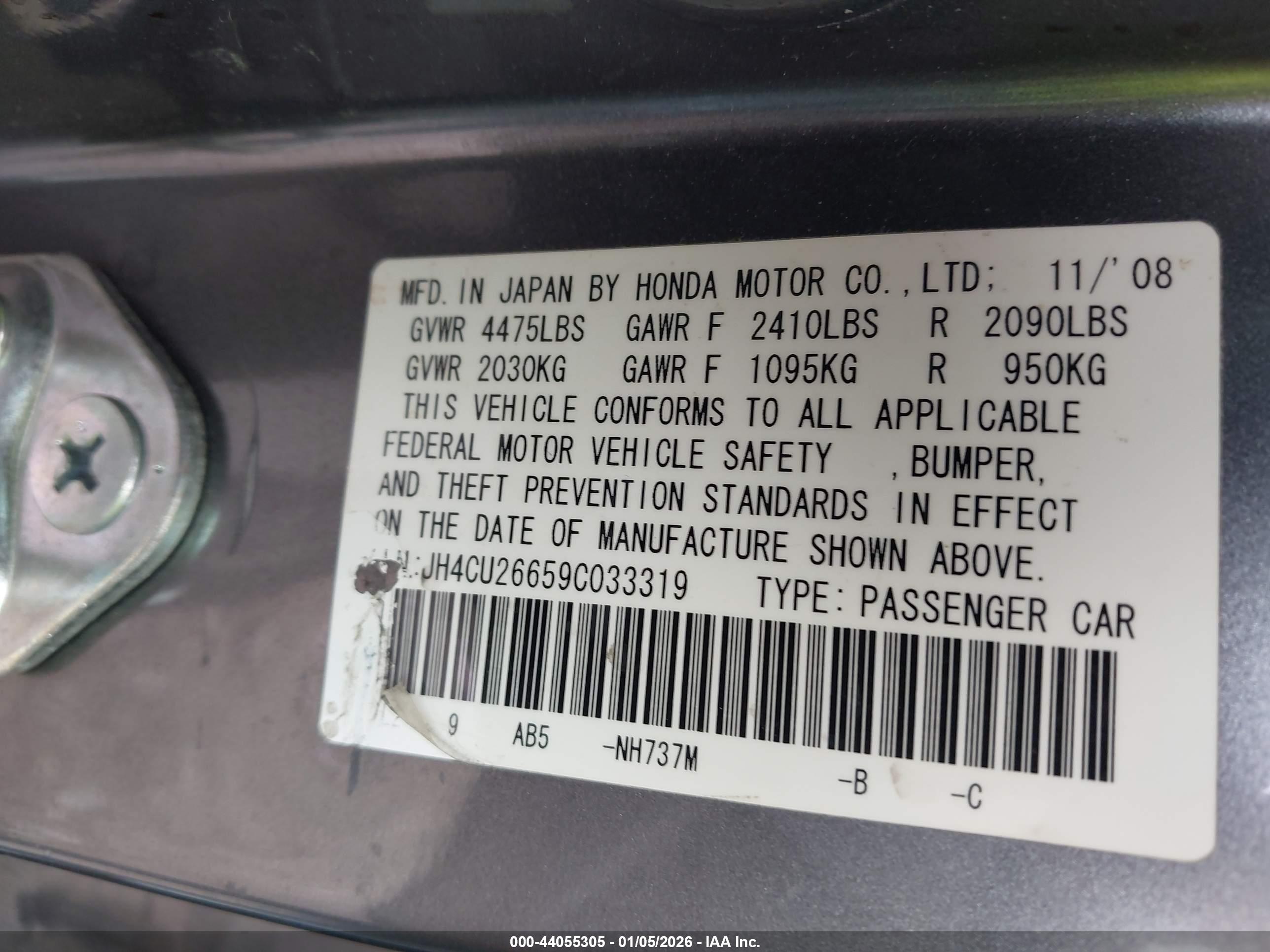 ACURA TSX image 9