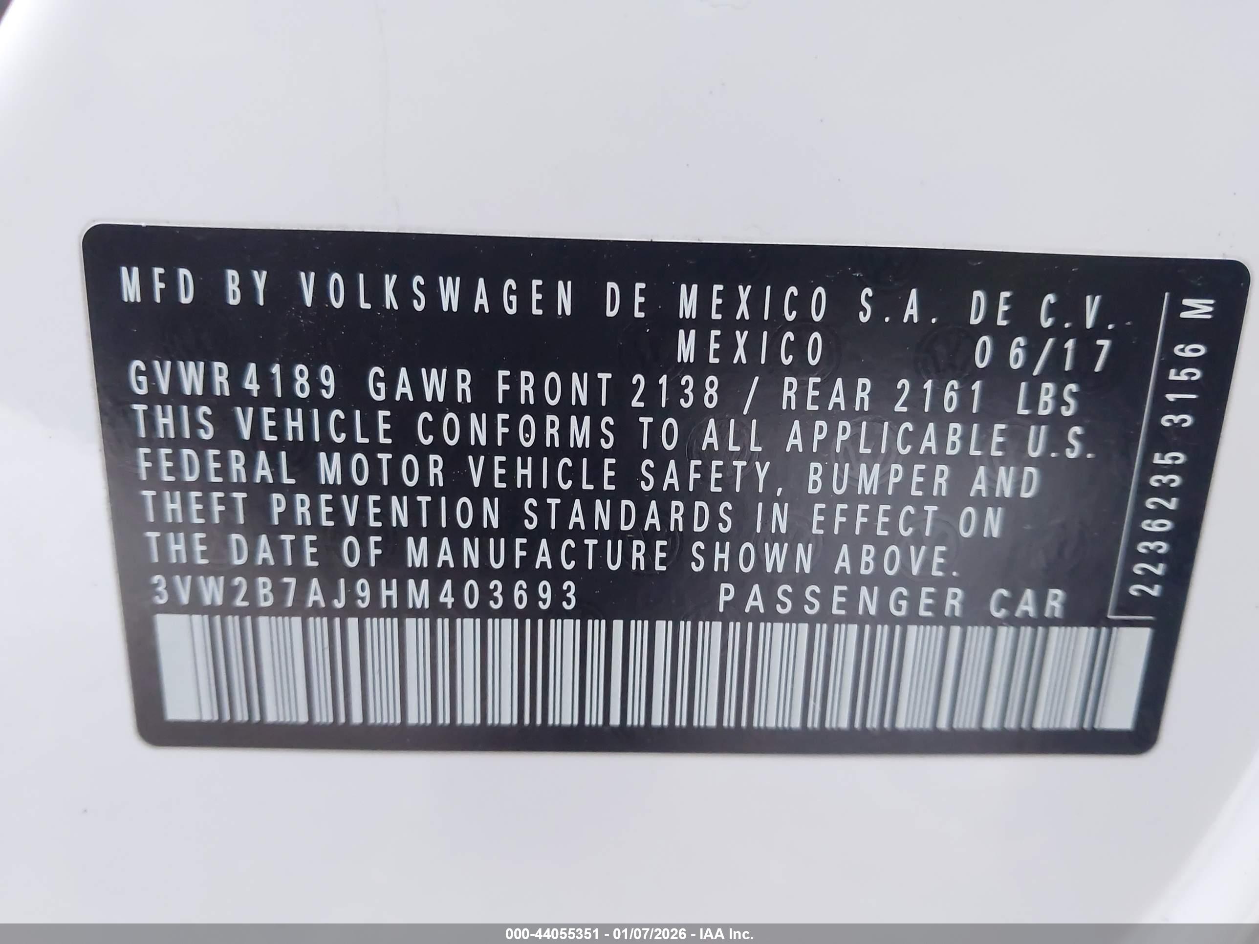 VOLKSWAGEN JETTA image 9