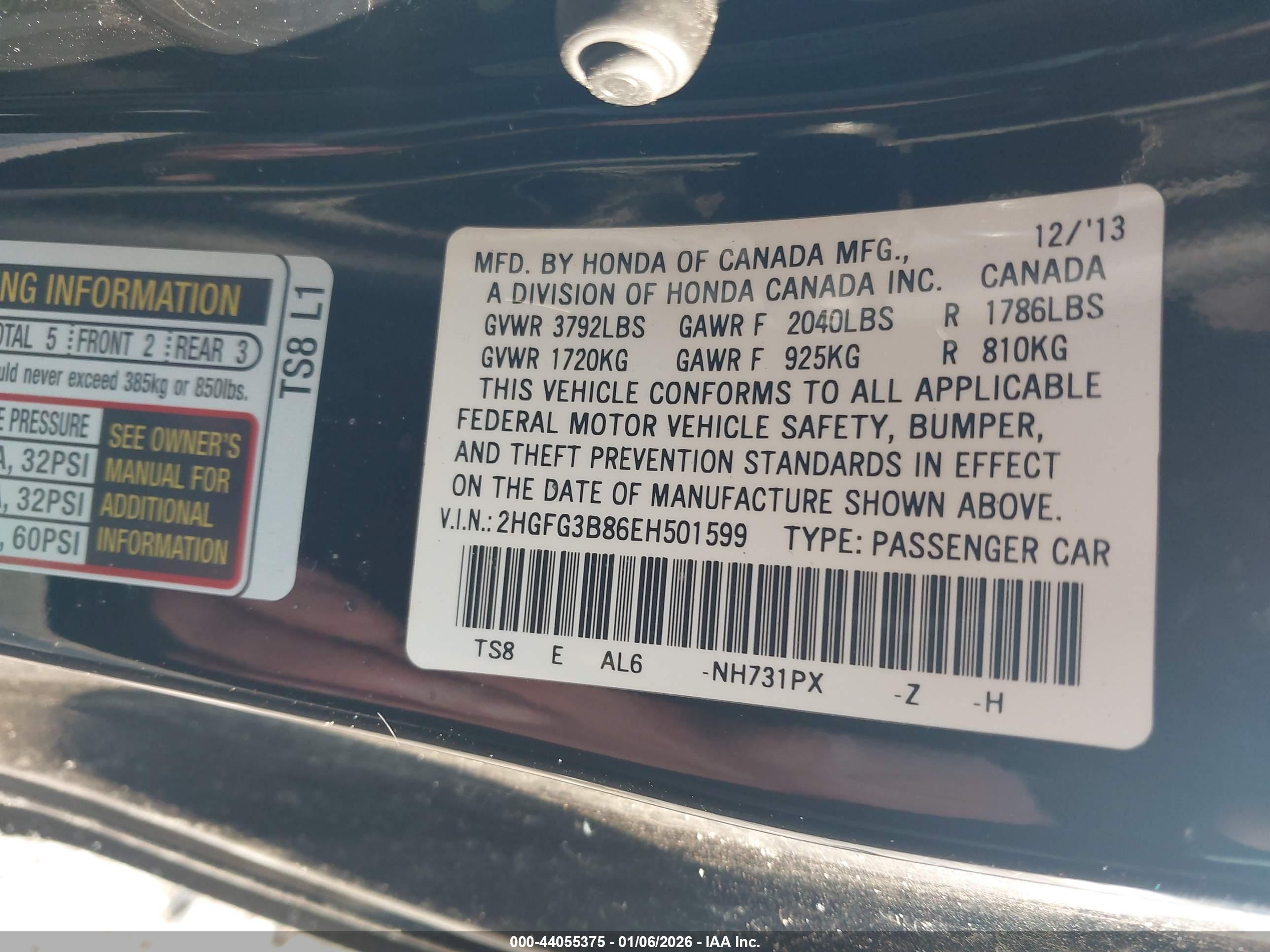 HONDA CIVIC image 9