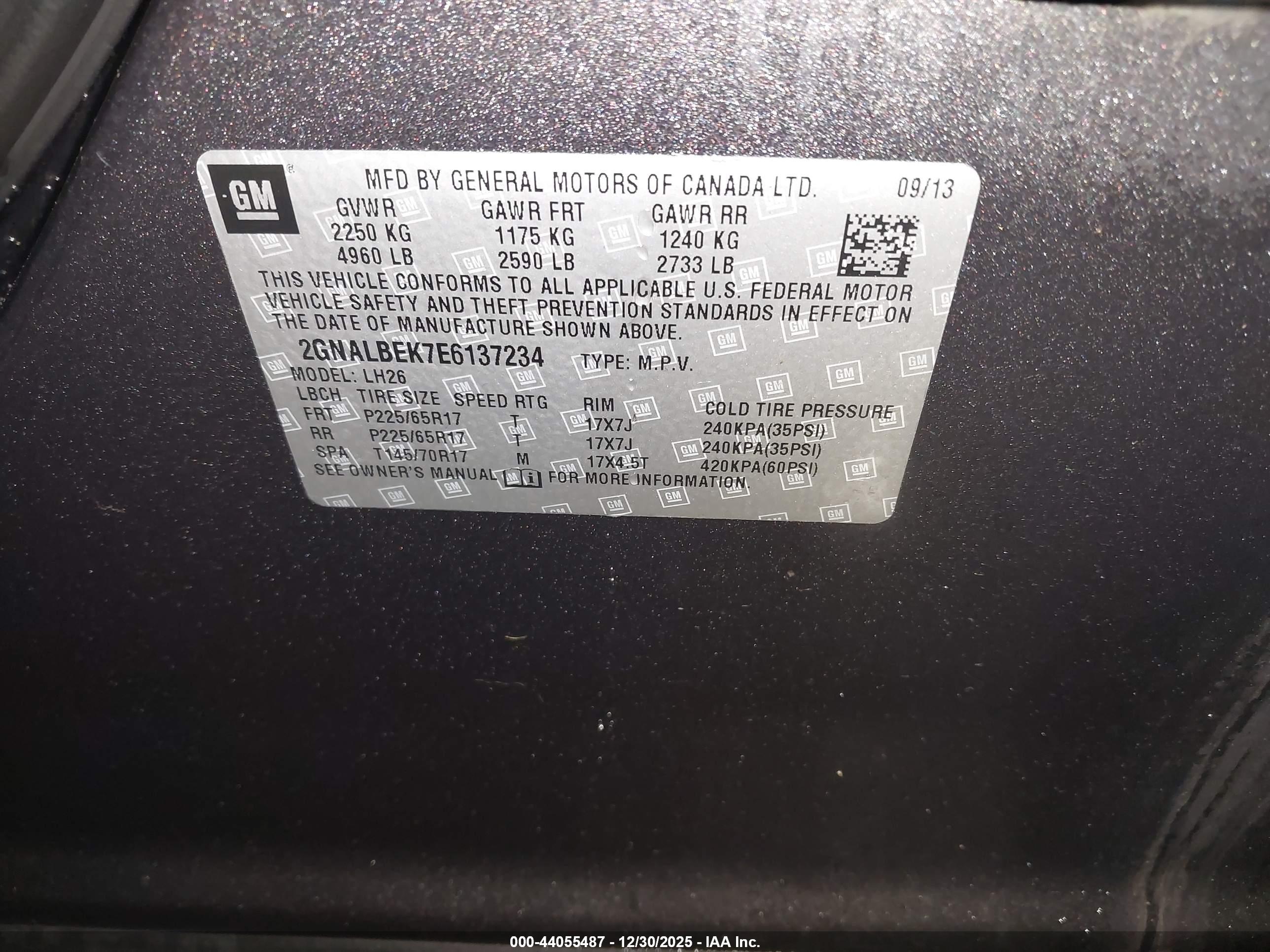 CHEVROLET EQUINOX image 9