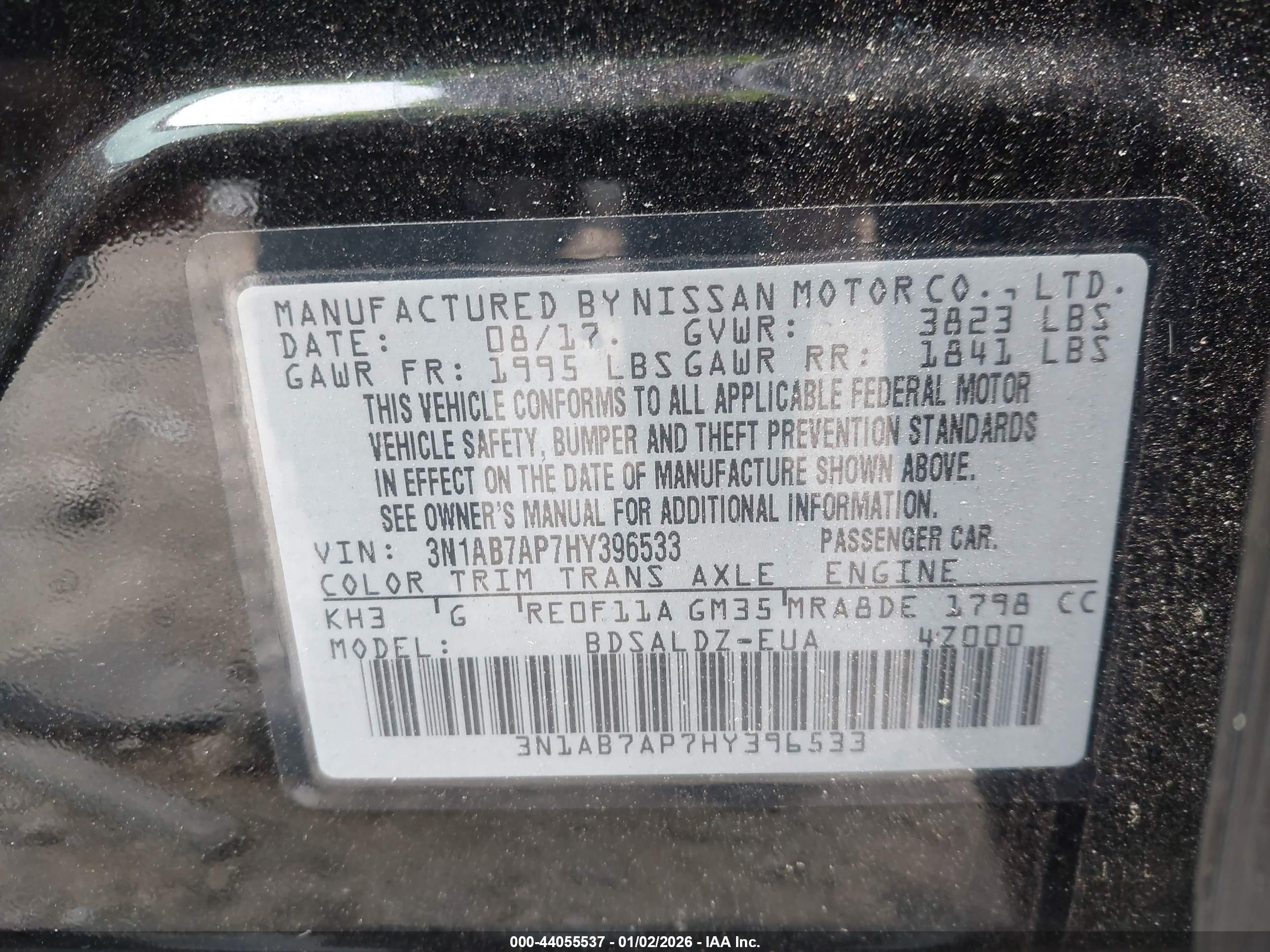 NISSAN SENTRA image 9