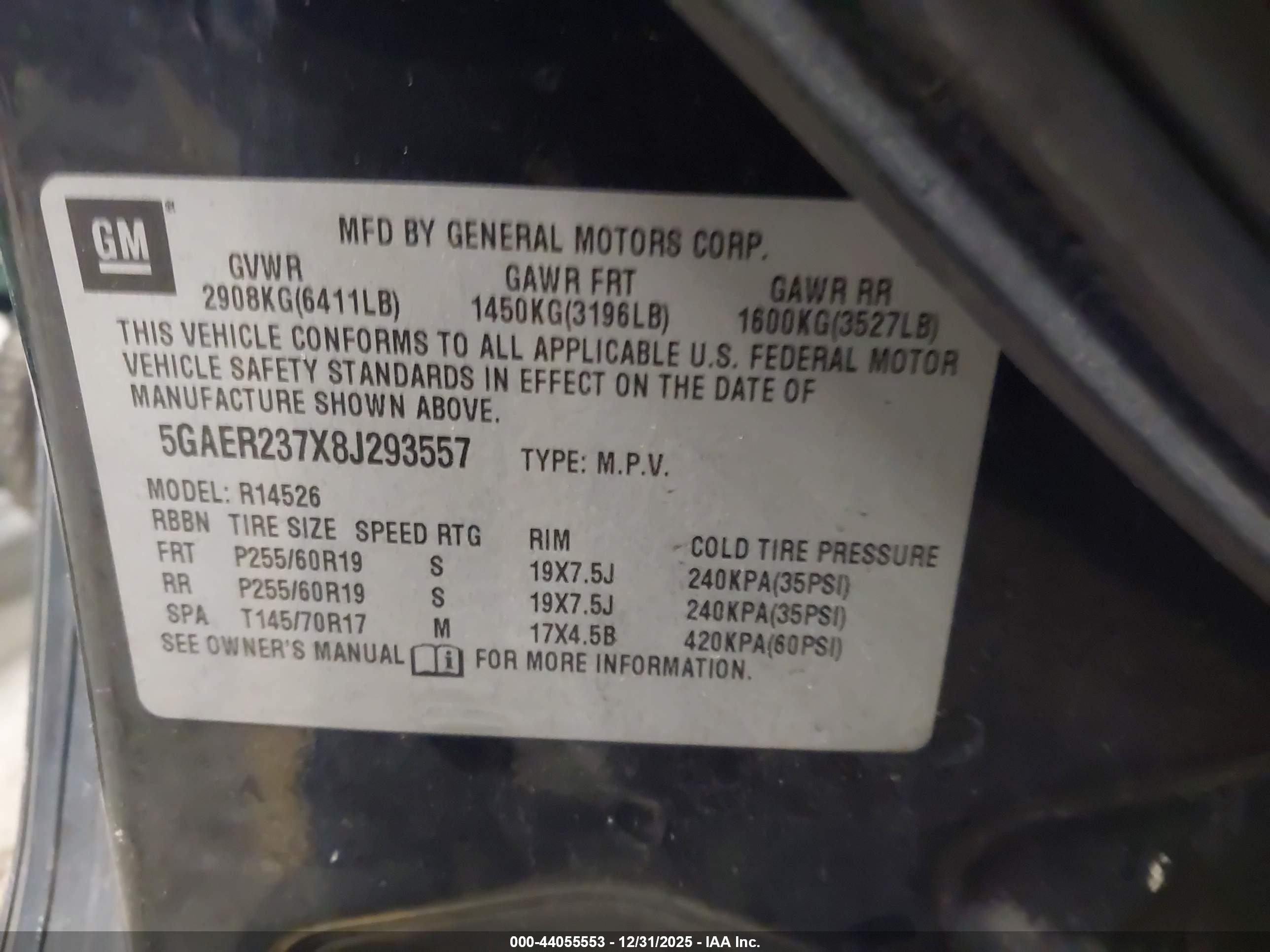 BUICK ENCLAVE image 9