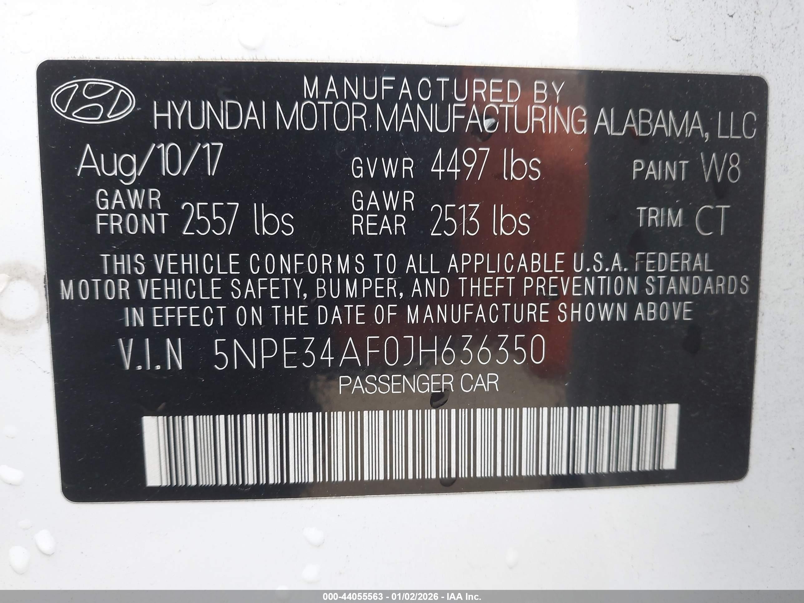 HYUNDAI SONATA image 9