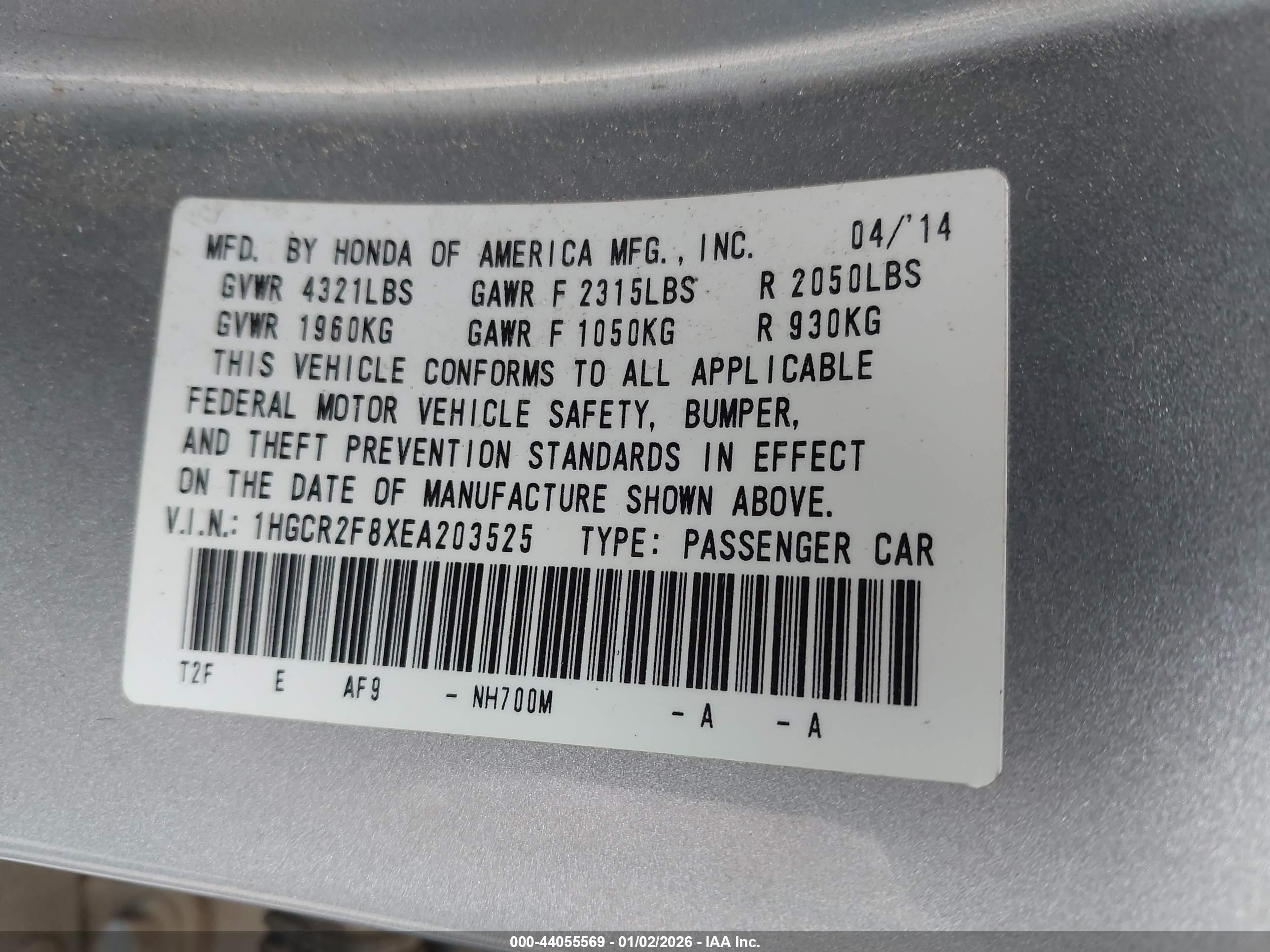 HONDA ACCORD image 9