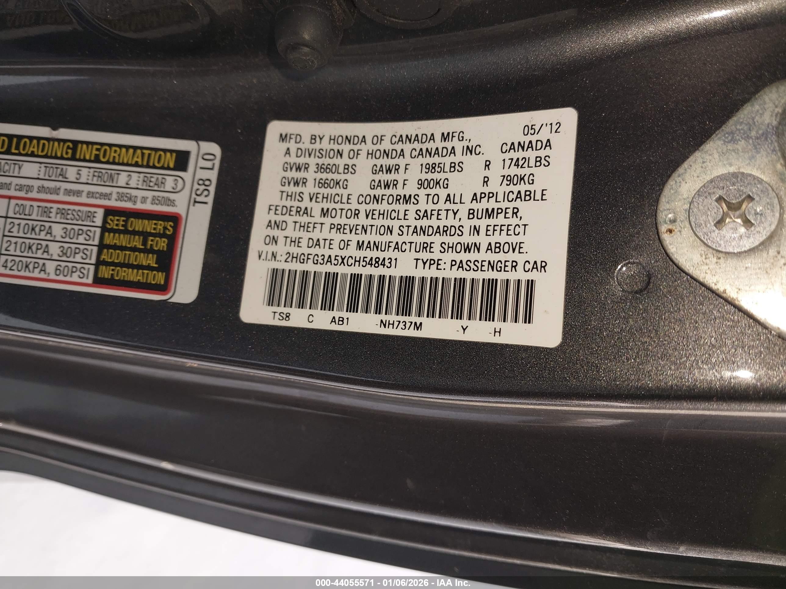 HONDA CIVIC image 9